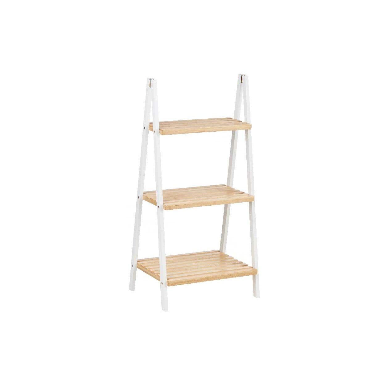 Étagère de salle de bain Berilo Blanc Naturel 40,3 x 81,5 x 30 cm