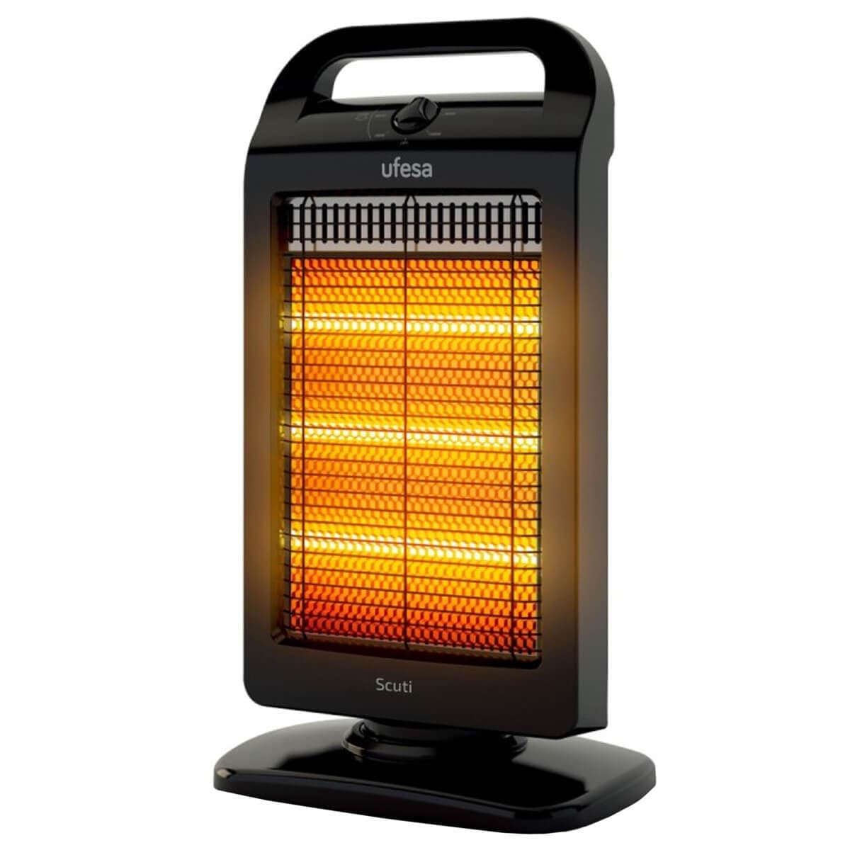 Elektrische radiator UFESA SCUTI 83605511 Zwart 1200 W