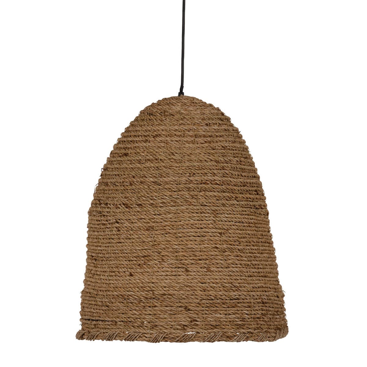 Deckenleuchte 43 x 43 x 52 cm Natur Ø 43 cm Faser