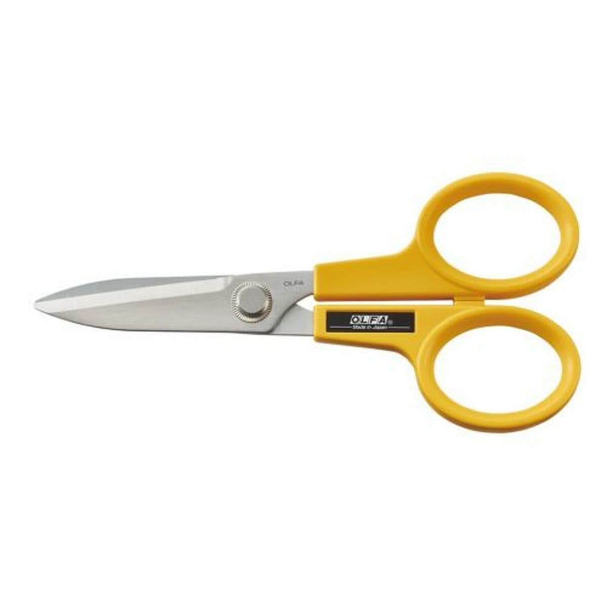 Olfa 17 cm Stainless Steel Multi-use Scissors Yellow