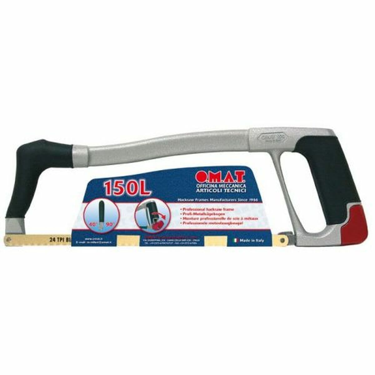 OMAT Bow Saw 30 cm Aluminium 38 cm