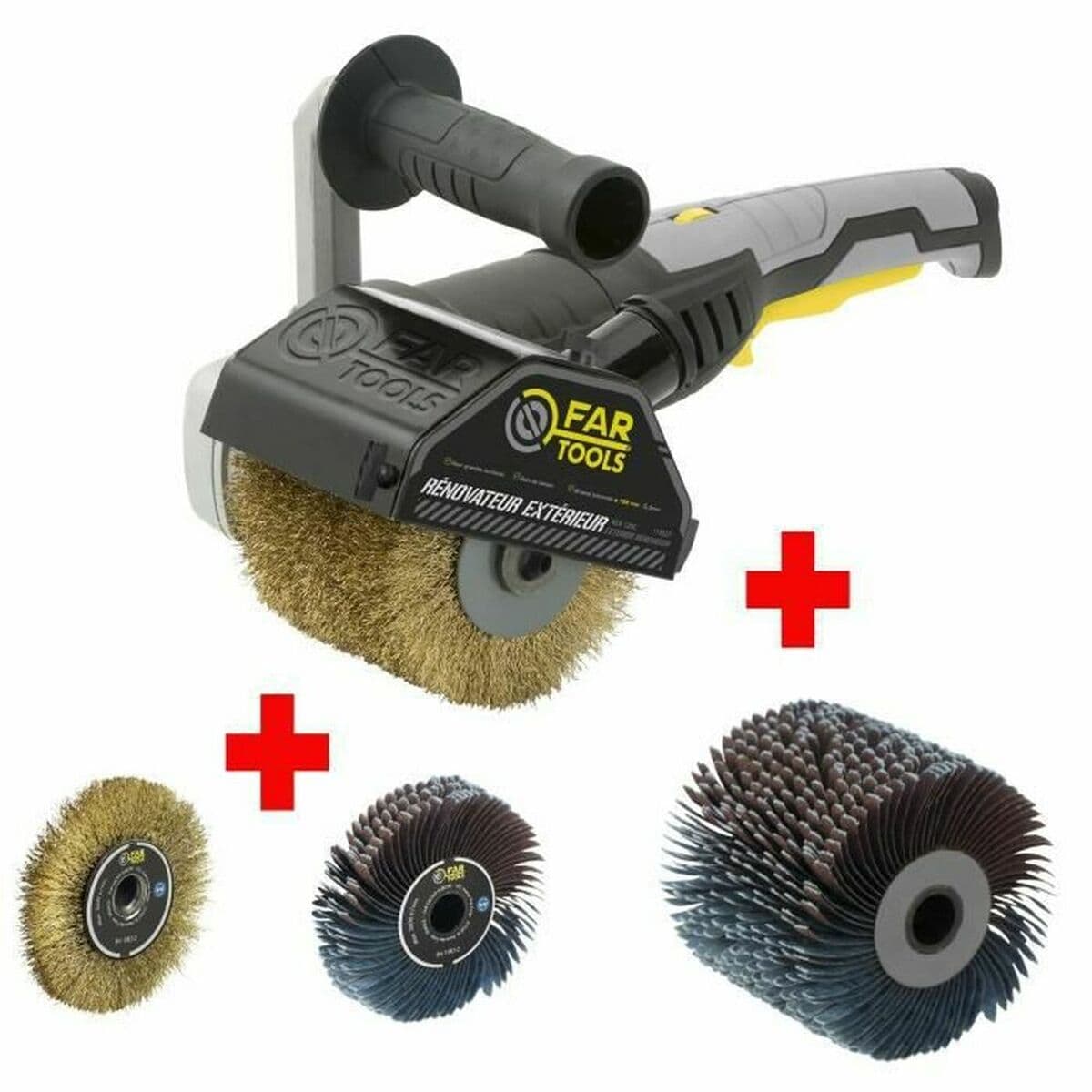 Brush set Fartools REX120C