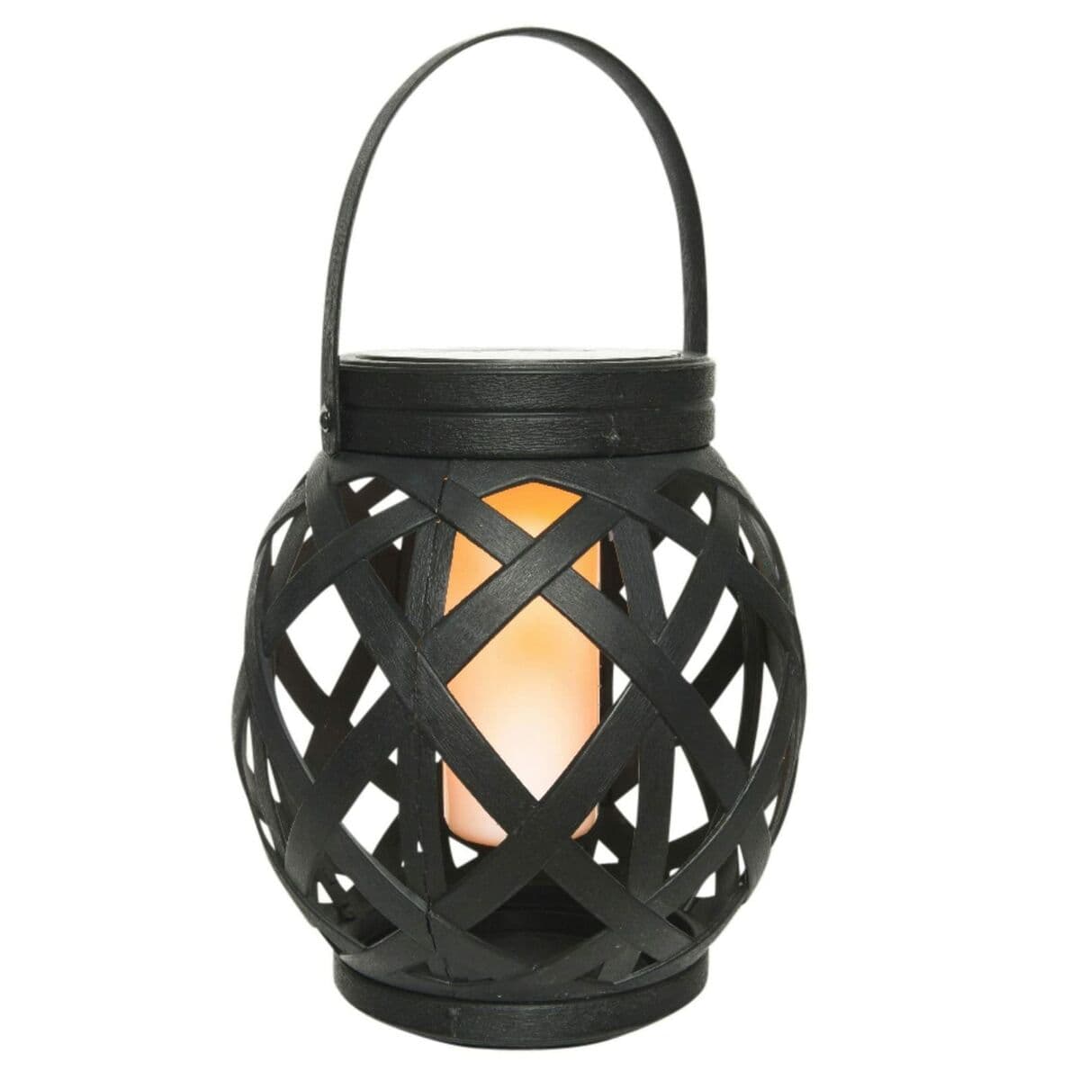 Lanterne LED Lumineo 898198 5 Lm Ø 14,5 x 16 cm Solaire Effet flamme