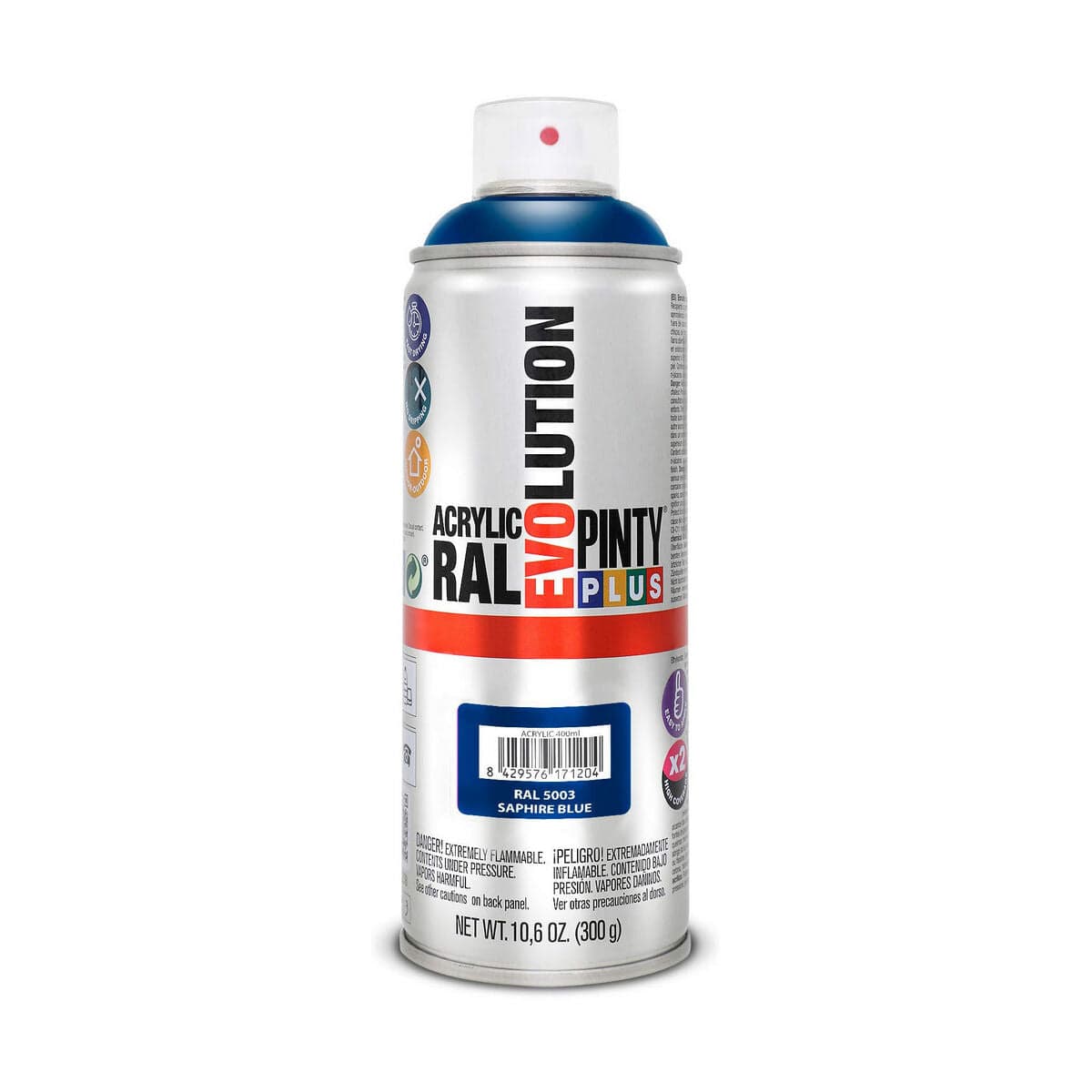 Sprühfarbe Pintyplus Evolution RAL 5003 400 ml Saphirblau