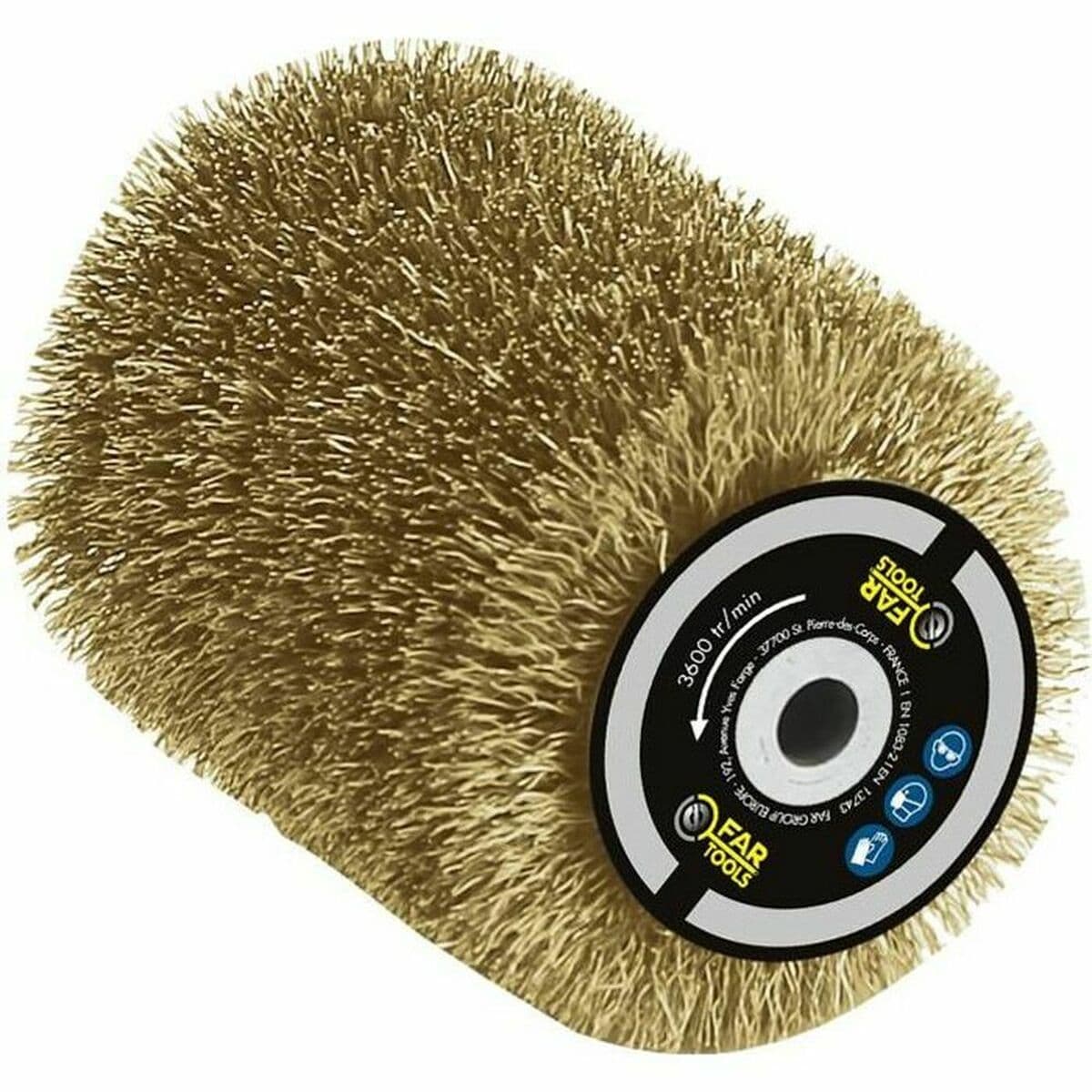 Brosse abrasive Fartools laiton Ø 80 mm