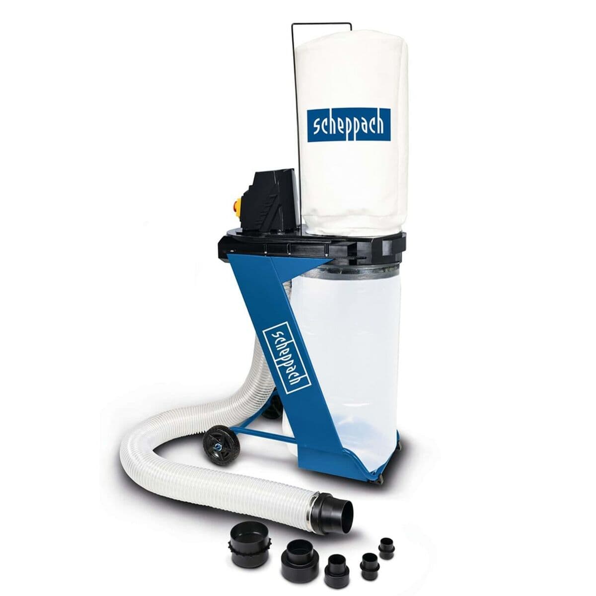 Scheppach DC500 Stofzuiger Blauw Wit Zwart 550 W 75 L