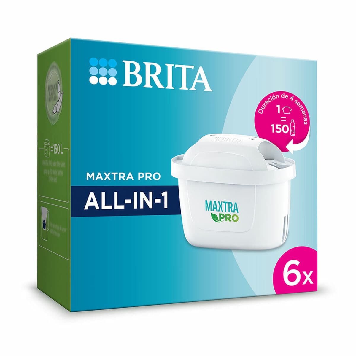 Wasserfilter für Filterkanne Brita Maxtra Pro All-in-1 1050817 (6 Stück)