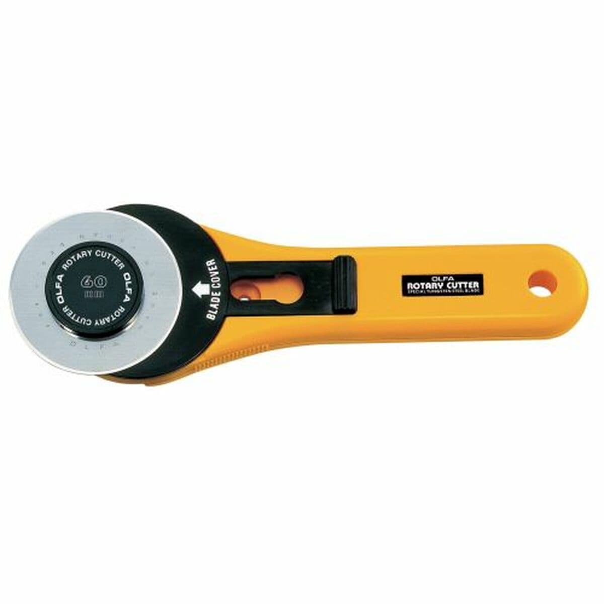 Cutter rotatif Olfa 60 X 0,35 MM Métal Plastique