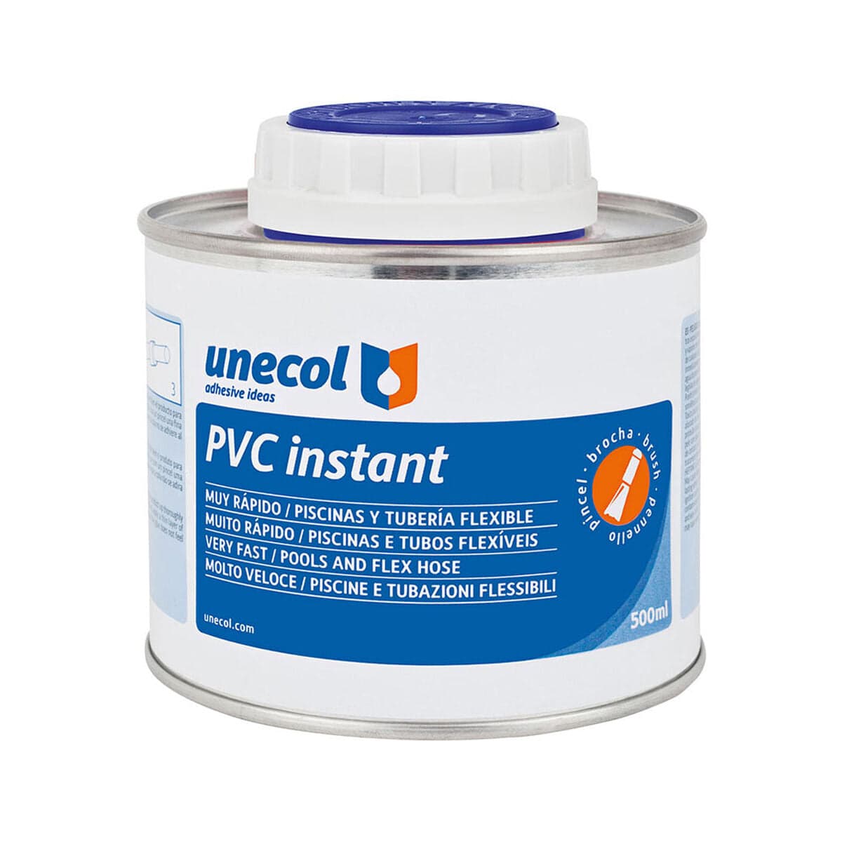 Colle instantanée Unecol A2053 PVC 500 ml