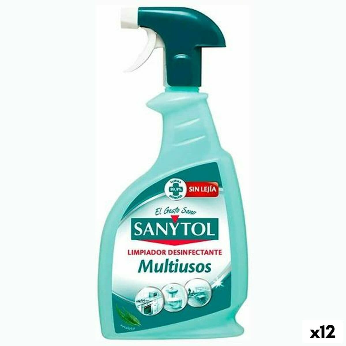 Sanytol Ontsmettingsmiddel Multi-use 750 ml (12 stuks)