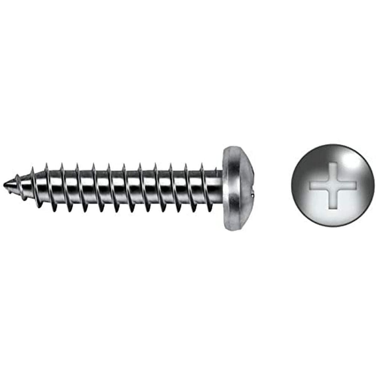 Blechschrauben CELO 4,8 x 16 mm Verzinkt (Box 250 Stück)