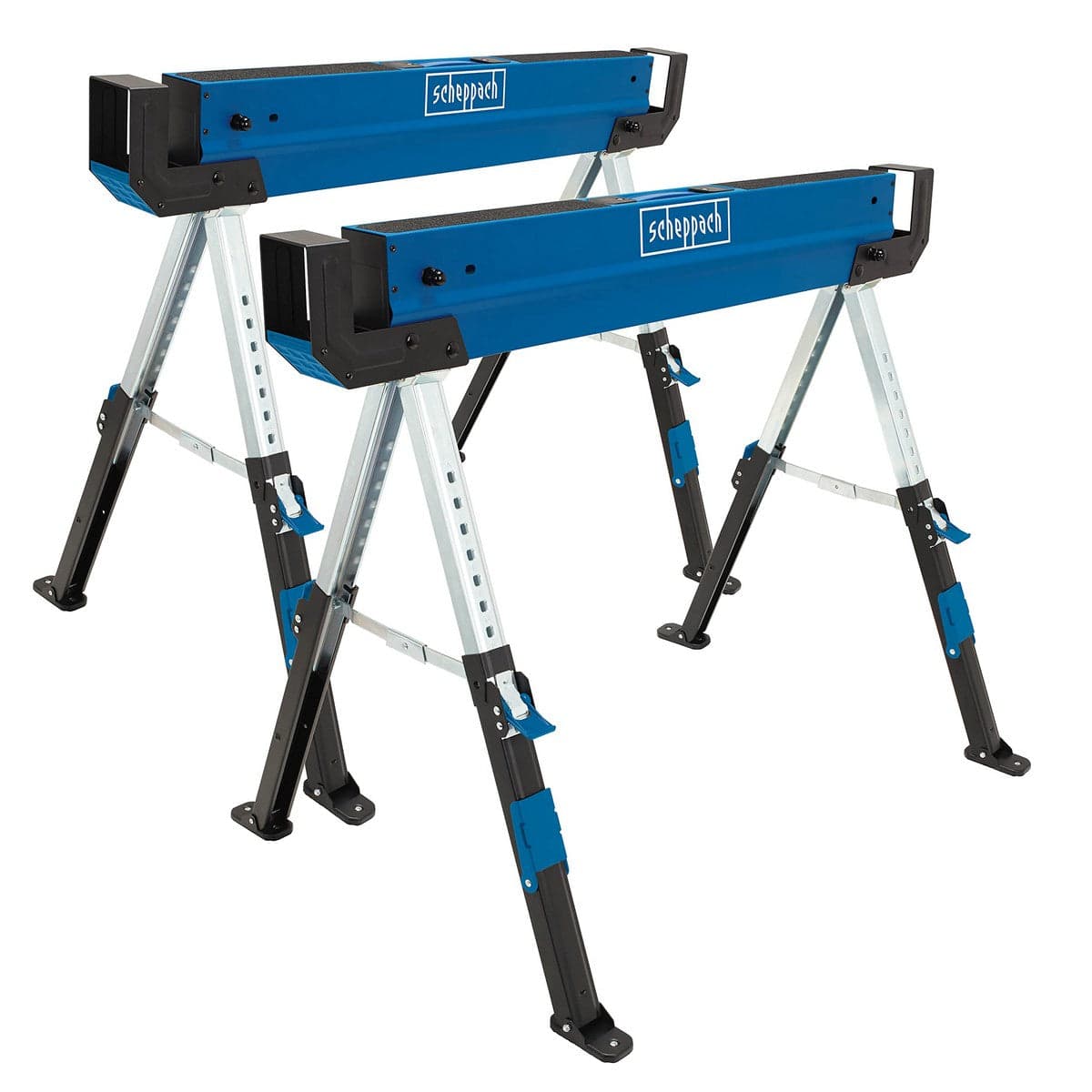 Scheppach MWB600 Steel Trestles 82 cm (2 Units)