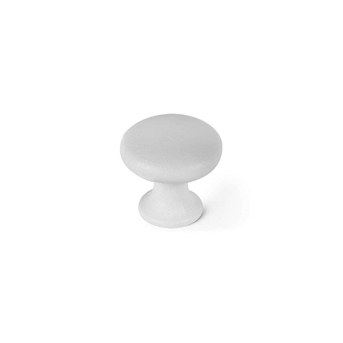 Türknauf Rei 760 Weiß Metall Ø 25 x 24 mm 4 Stück