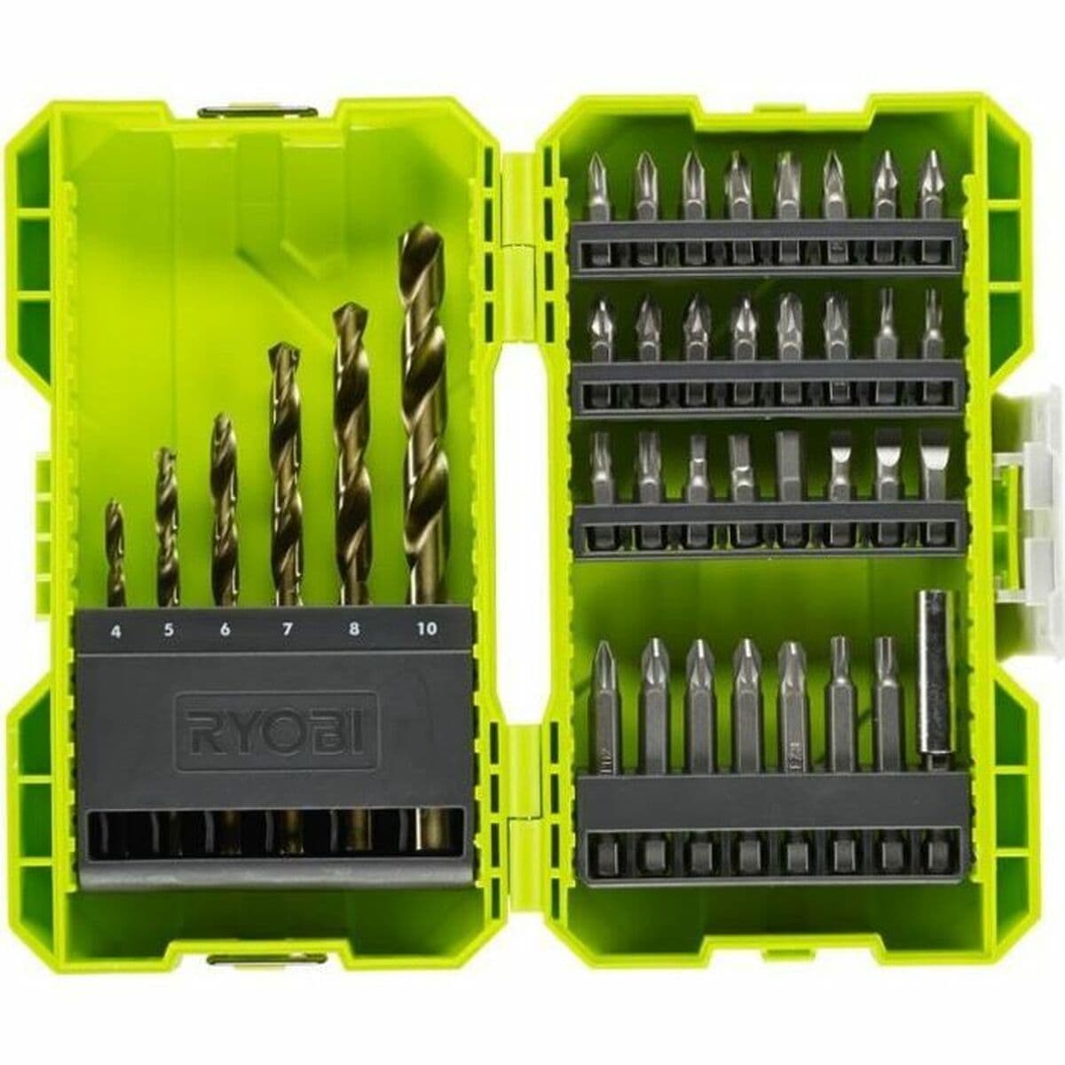 Coffret de forets et embouts Ryobi 38 pièces