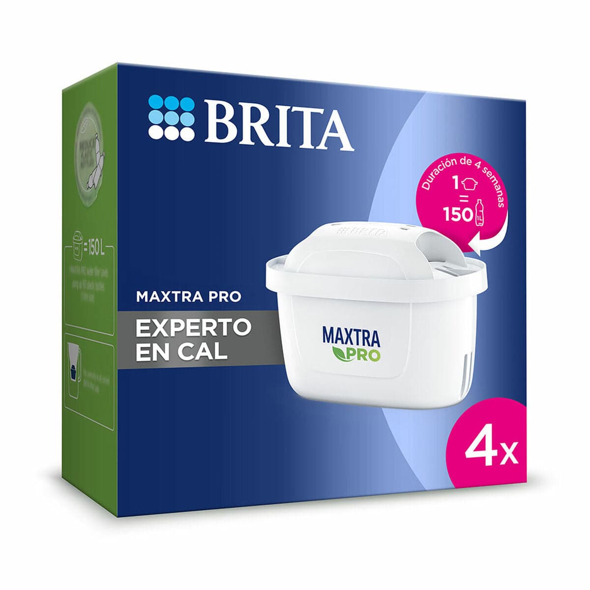 Filter voor waterfilterkan Brita Maxtra Pro Cal 1050823 4 Maanden (4 stuks)