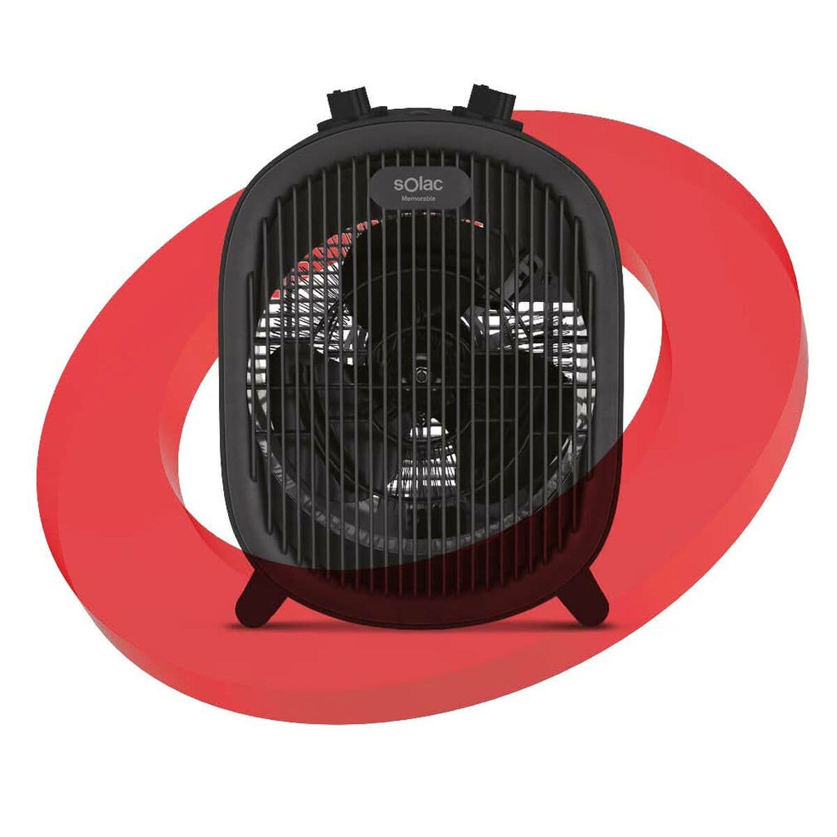Heizlüfter Solac TV8436 Schwarz 2000 W