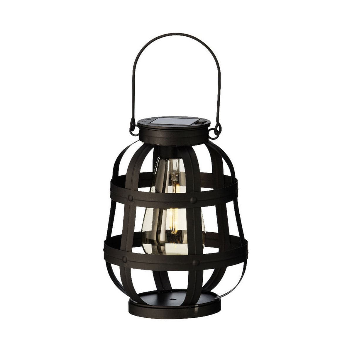 Solar lantaarns Lumineo Vintage Metaal