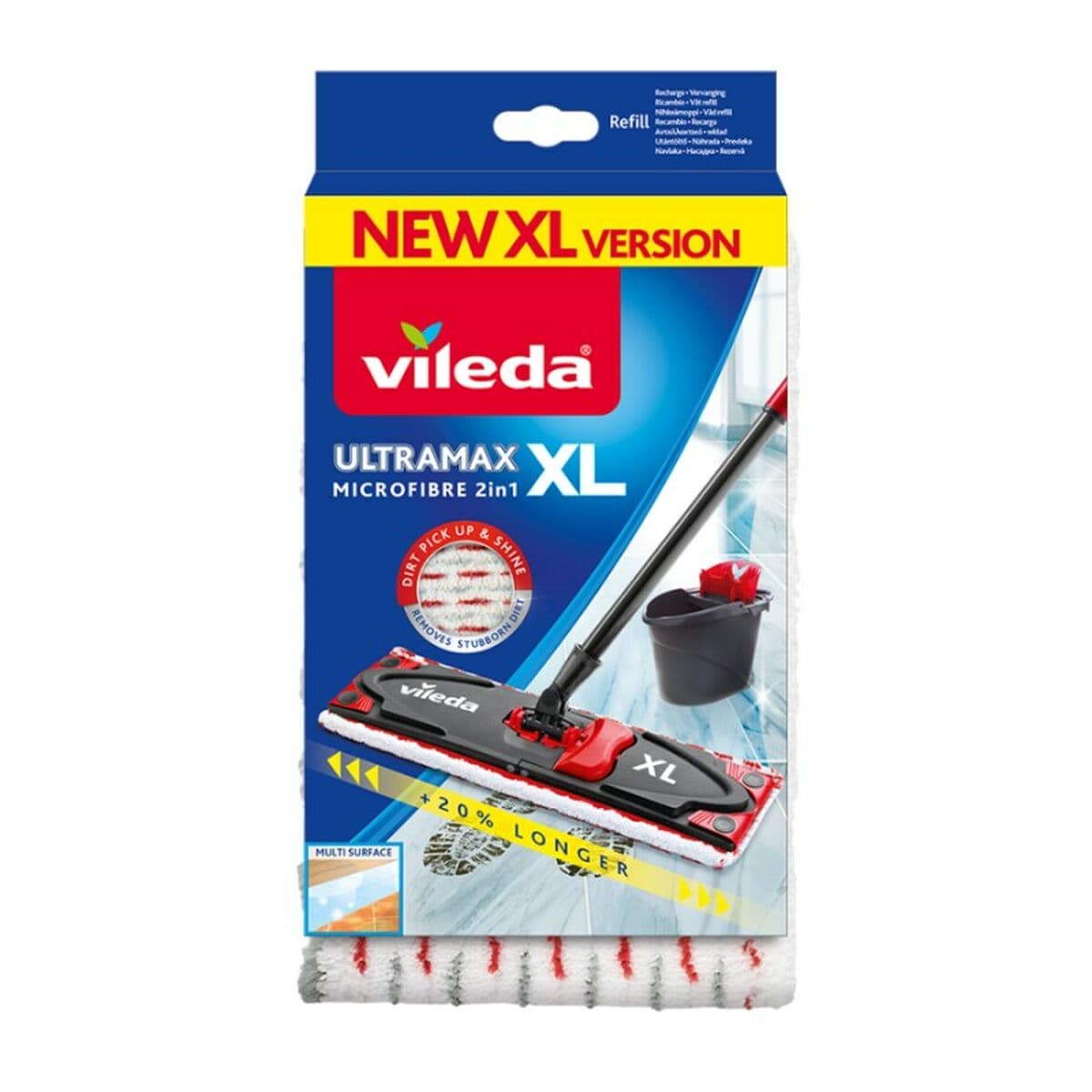 Recharge serpillère pour récurer Vileda UltraMax XL Microfibre (1 Pièce)