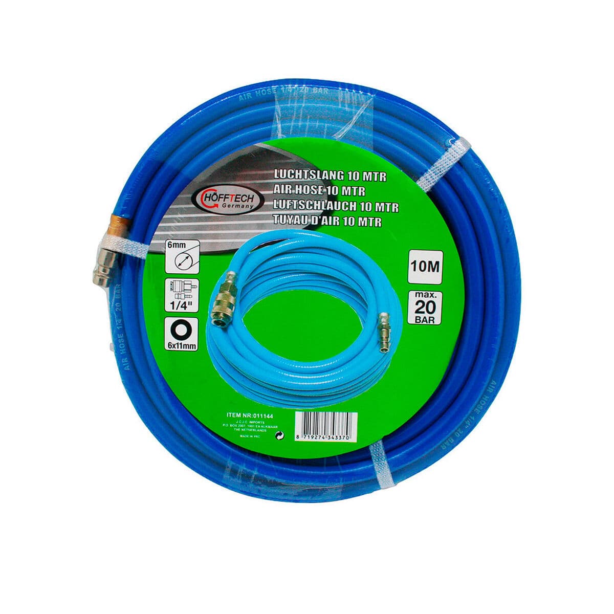 Tuyau Hofftech Polyuréthane 10 m Ø 6 mm