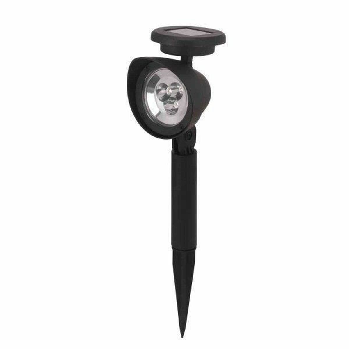 Smart Garden Solar-Powered Spotlight Black (4 Units)