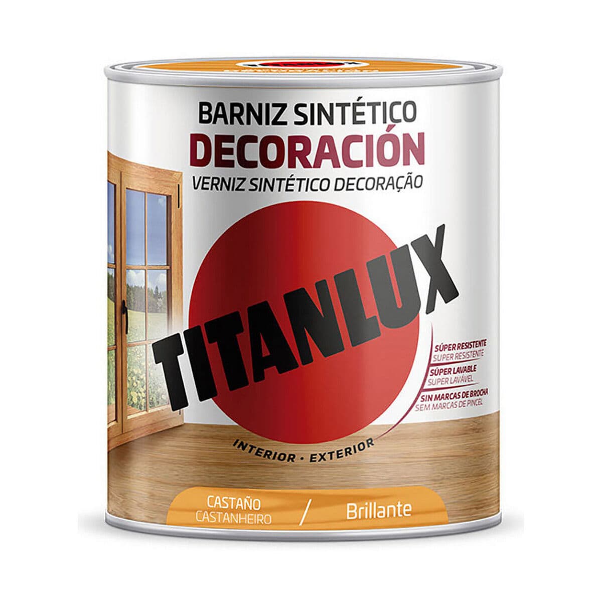 Vernis Titanlux M10100114 250 ml Bruin