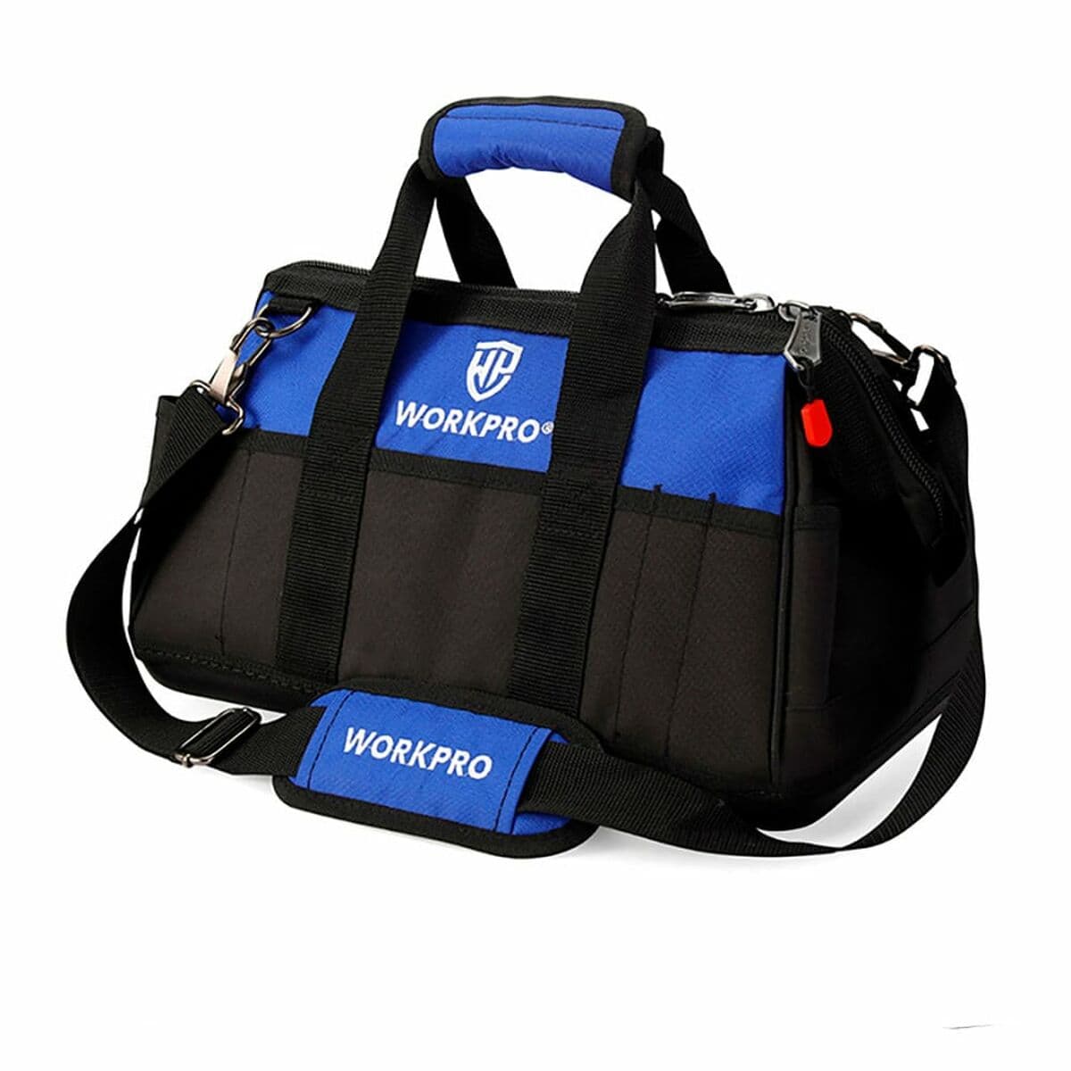 Werkzeugtasche Workpro Blau Schwarz Polyester 28 L