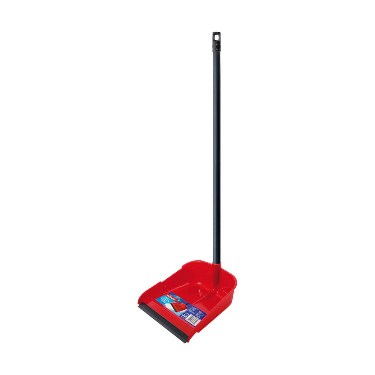 Vileda Dustpan Red Plastic