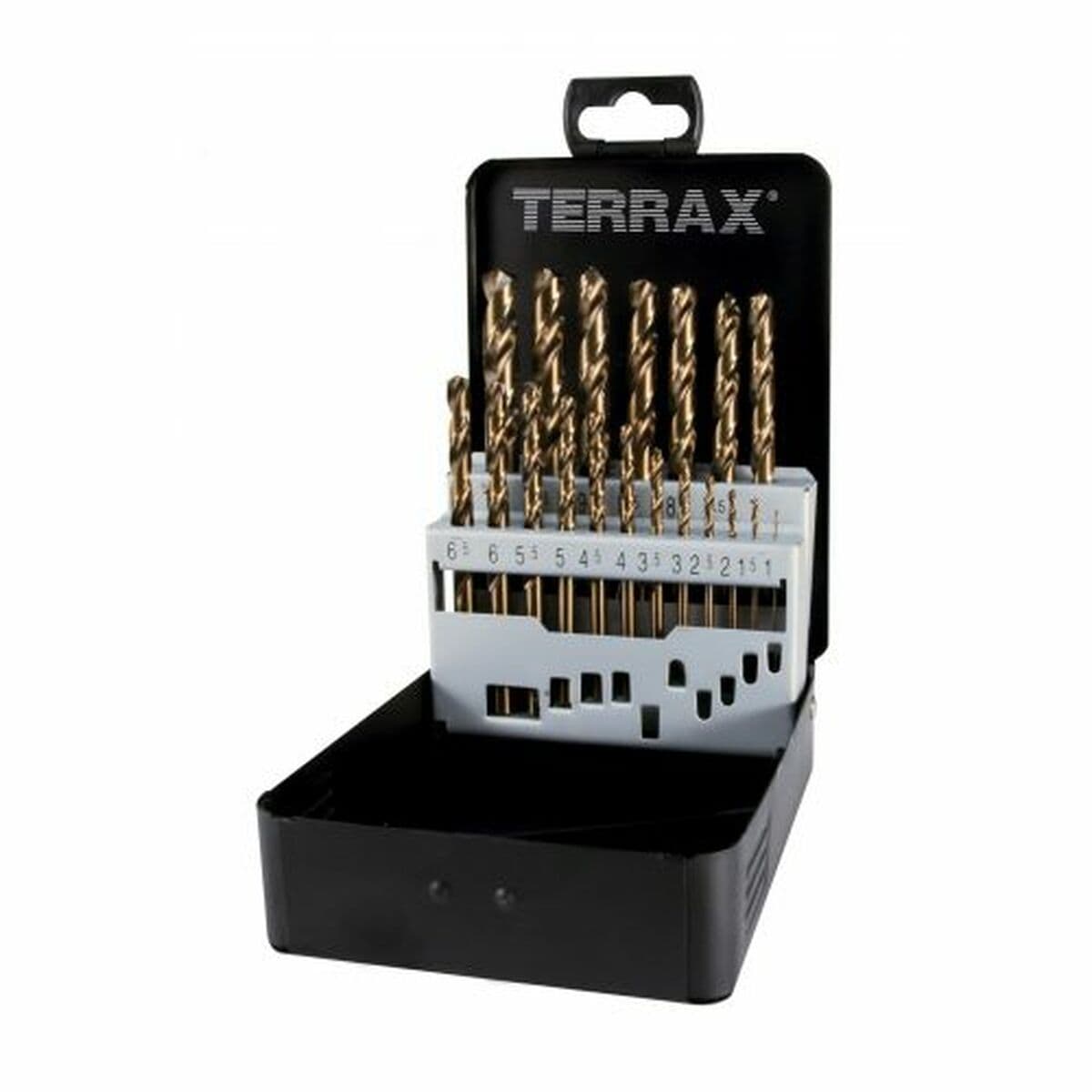 Drill Bit Set TERRAX Case DIN 338 (25 Units)