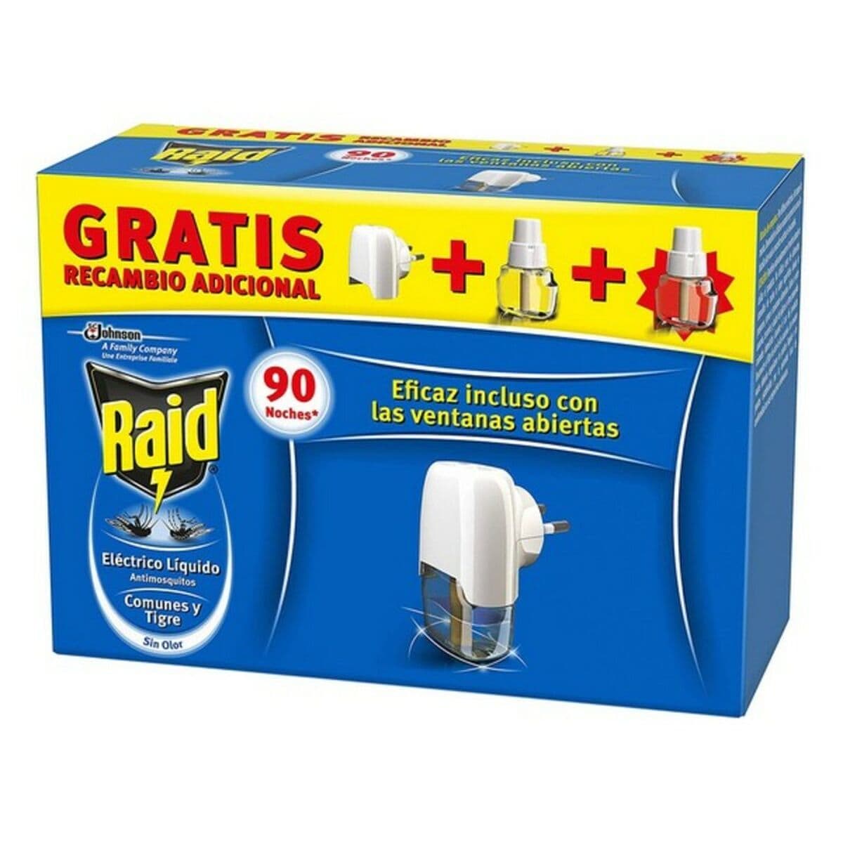 Diffuseur anti-moustiques électrique Raid J309466