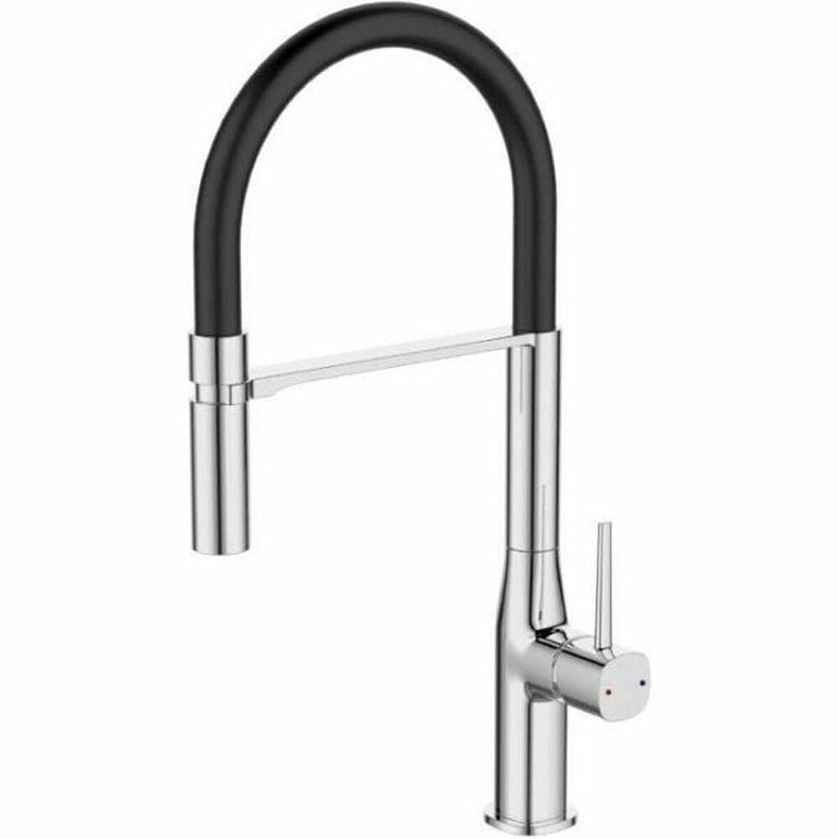 Rousseau Køben Mixer Tap Grey Stainless Steel Brass