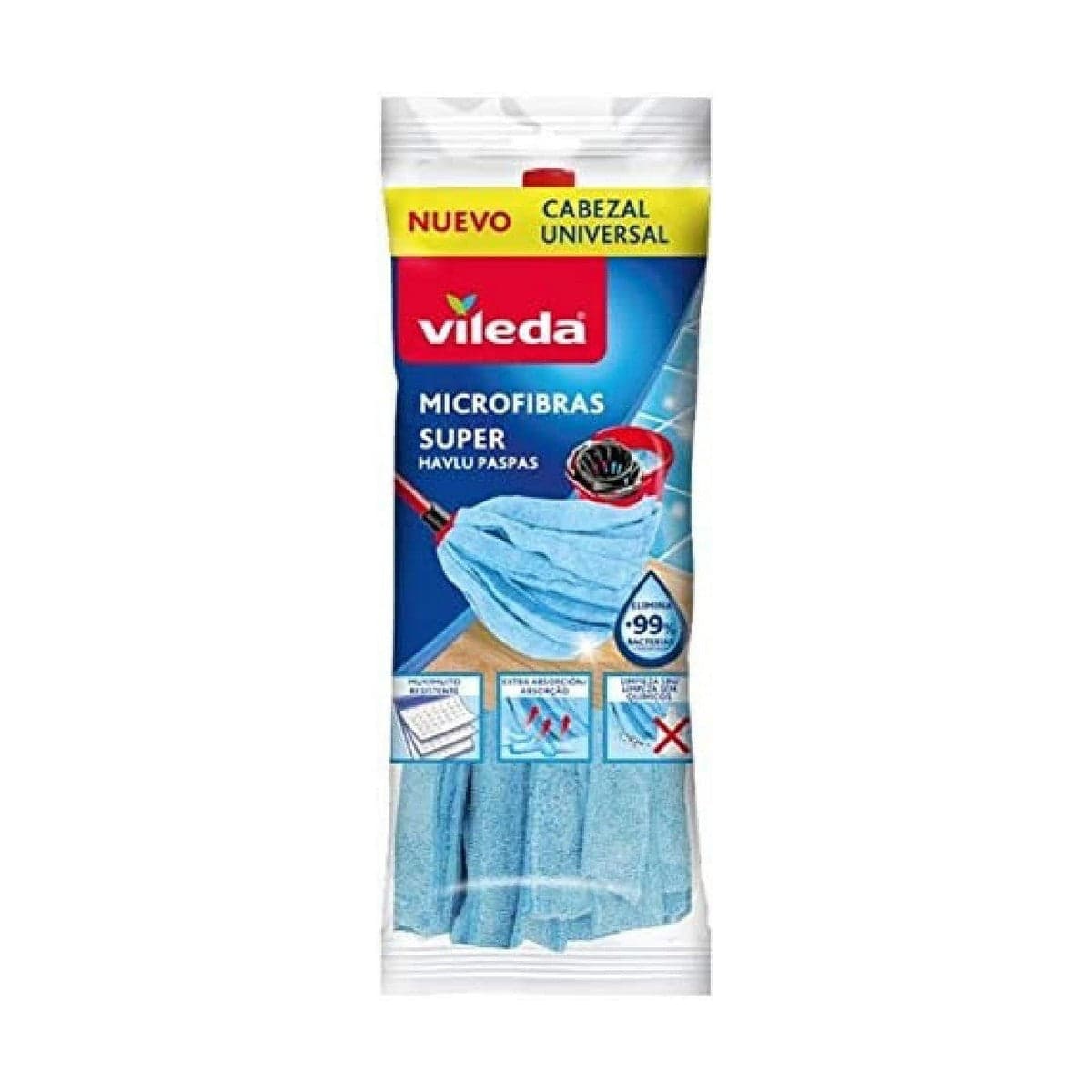Mikrofaser-Mopp Vileda Blau