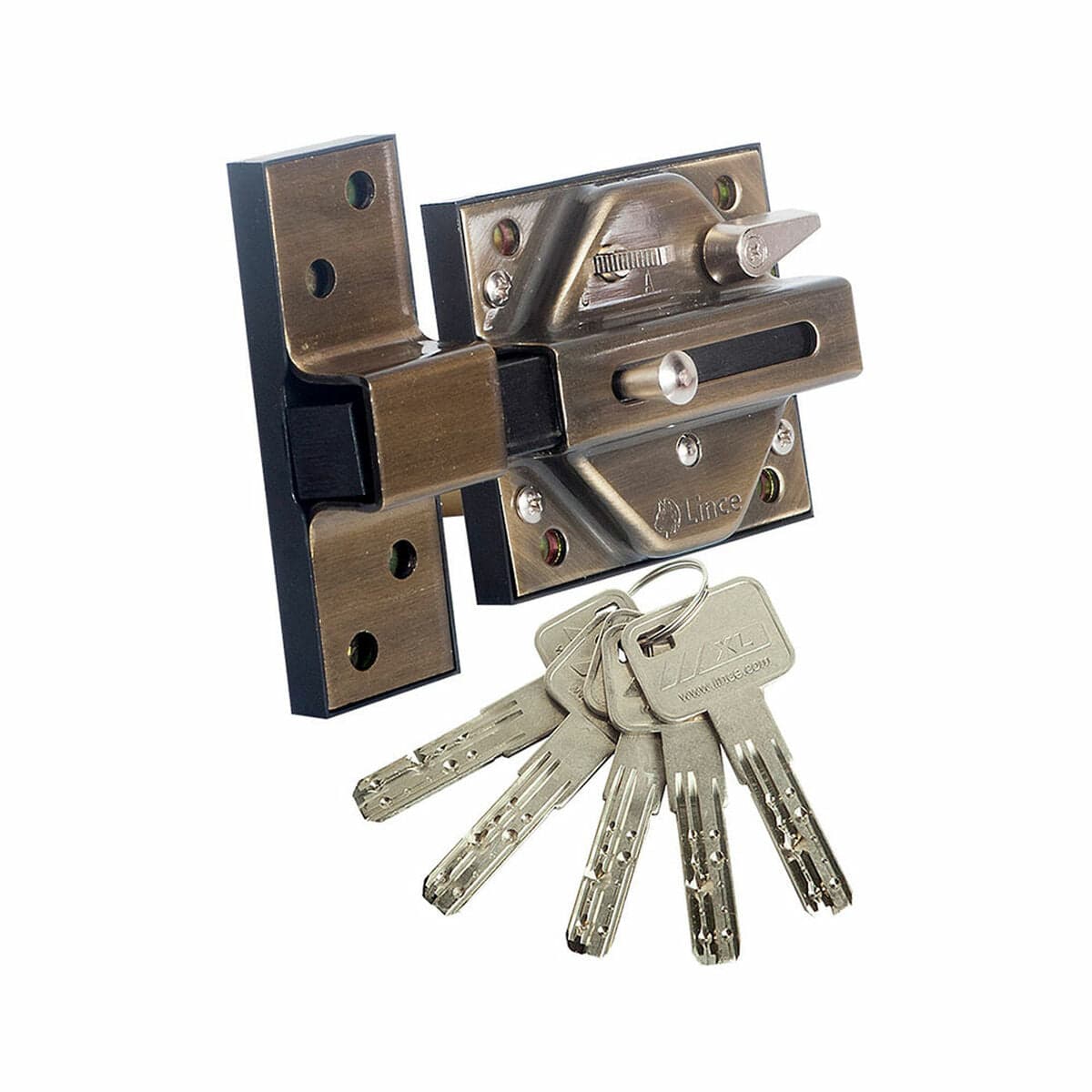 Lince 7930r-97930rbi Sicherheitsschloss Bronze
