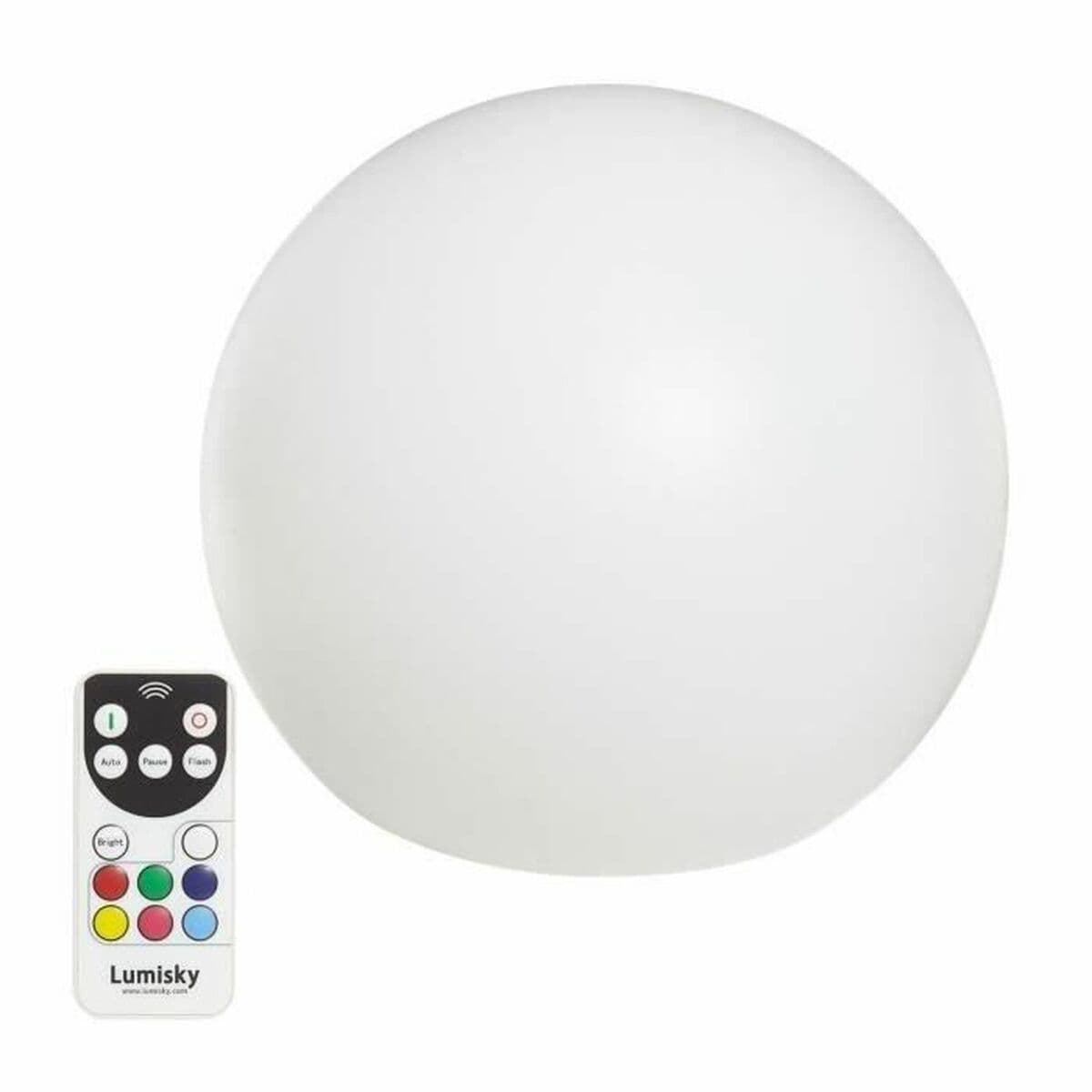 Lumisky Sphere Multicolour LED Wall Light Plastic 5 W