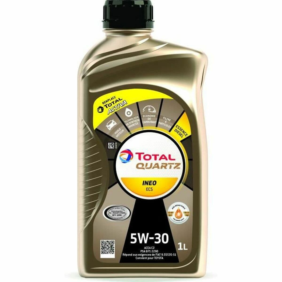 Motorolie Total QUARTZ INEO ECS 5W30 1 L