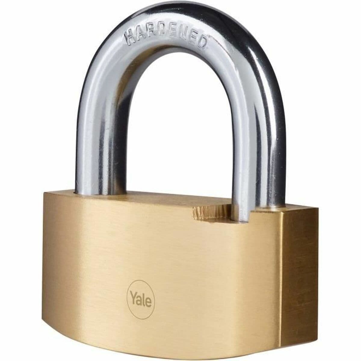 Schlüsselschloss Yale Rechteckig Goldfarben