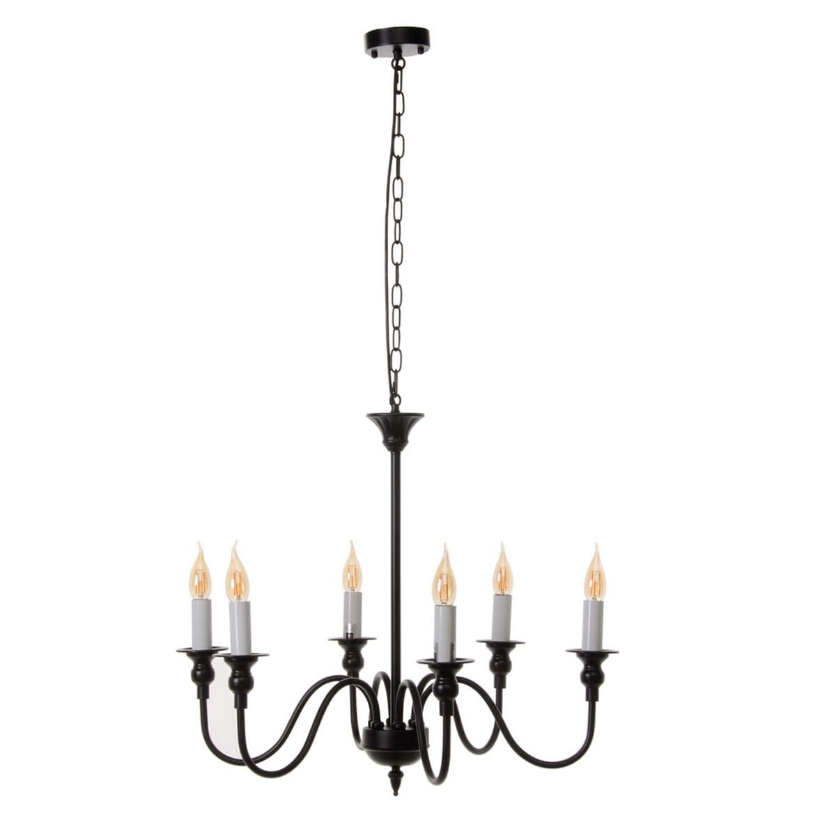 Deckenleuchte Weiß Schwarz Eisen 40 W 220 V 65 x 65 x 49,5 cm