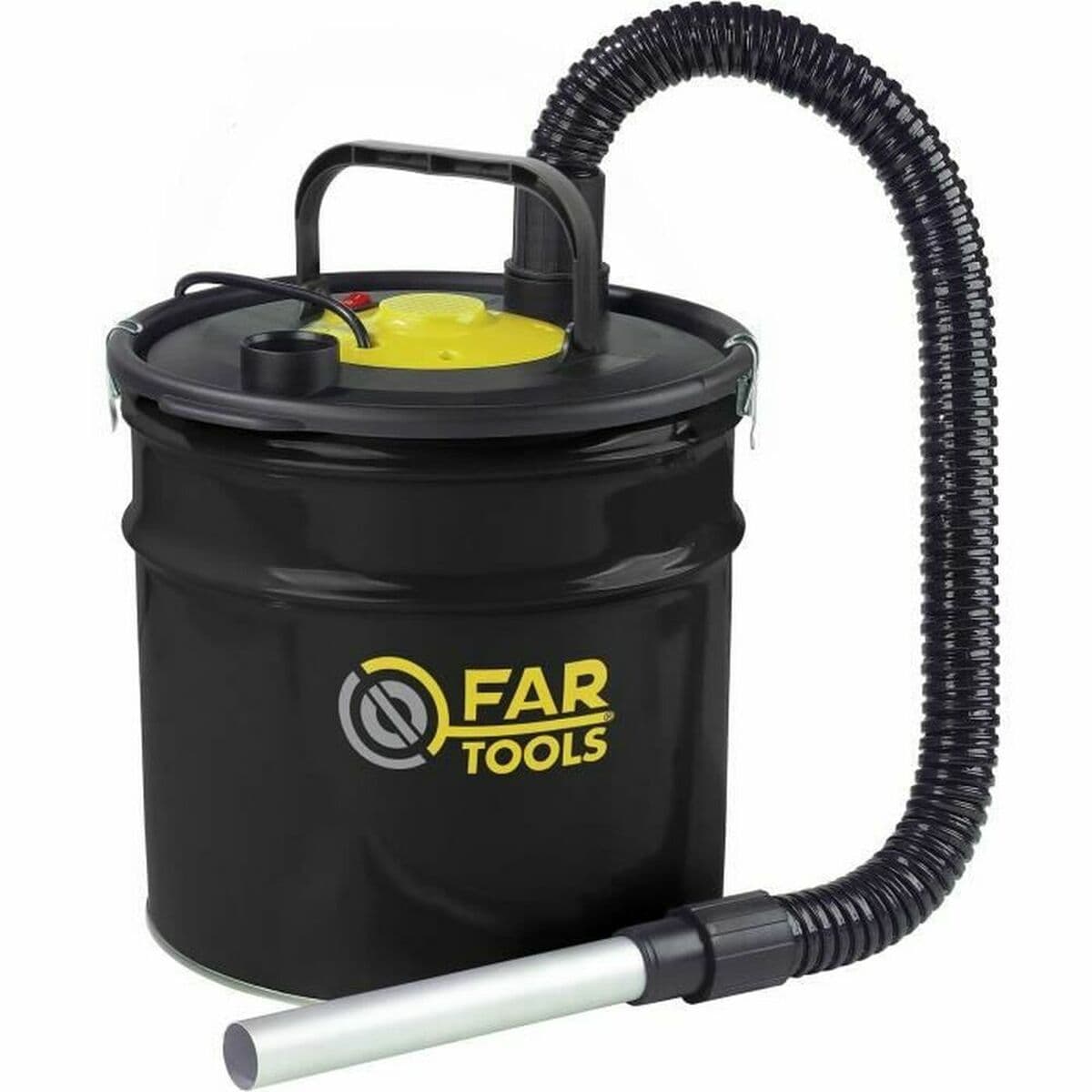 Fartools Pro Aschesauger Schwarz 800 W 18 L