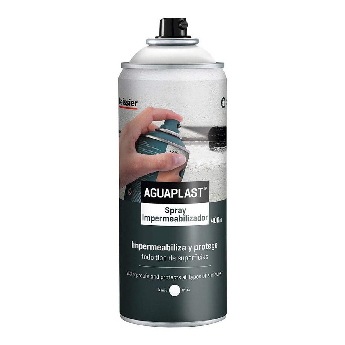 Aguaplast Imprägnierspray Weiß 400 ml