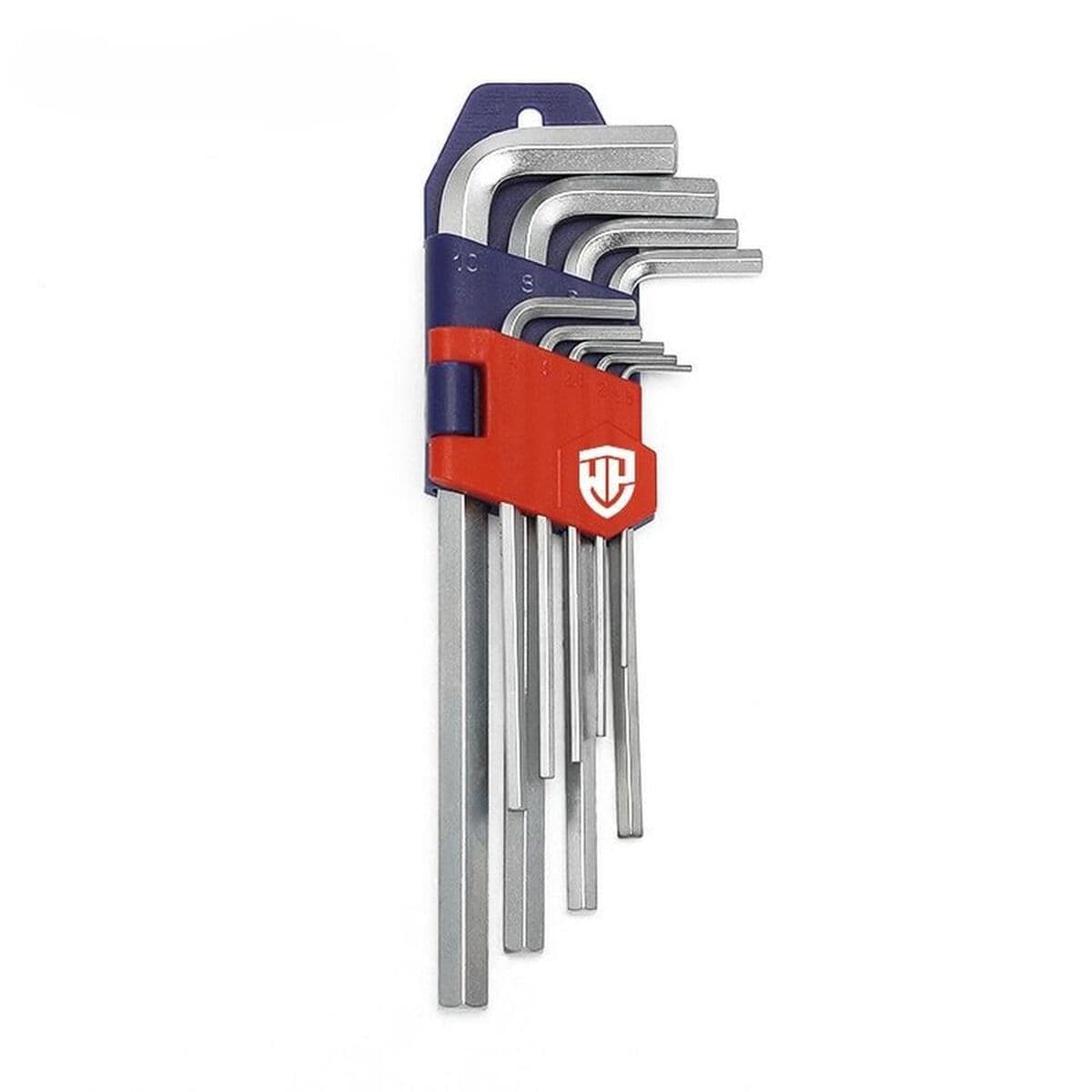Inbussleutelset Workpro 9-delig Zeskant 1,5 - 10 mm