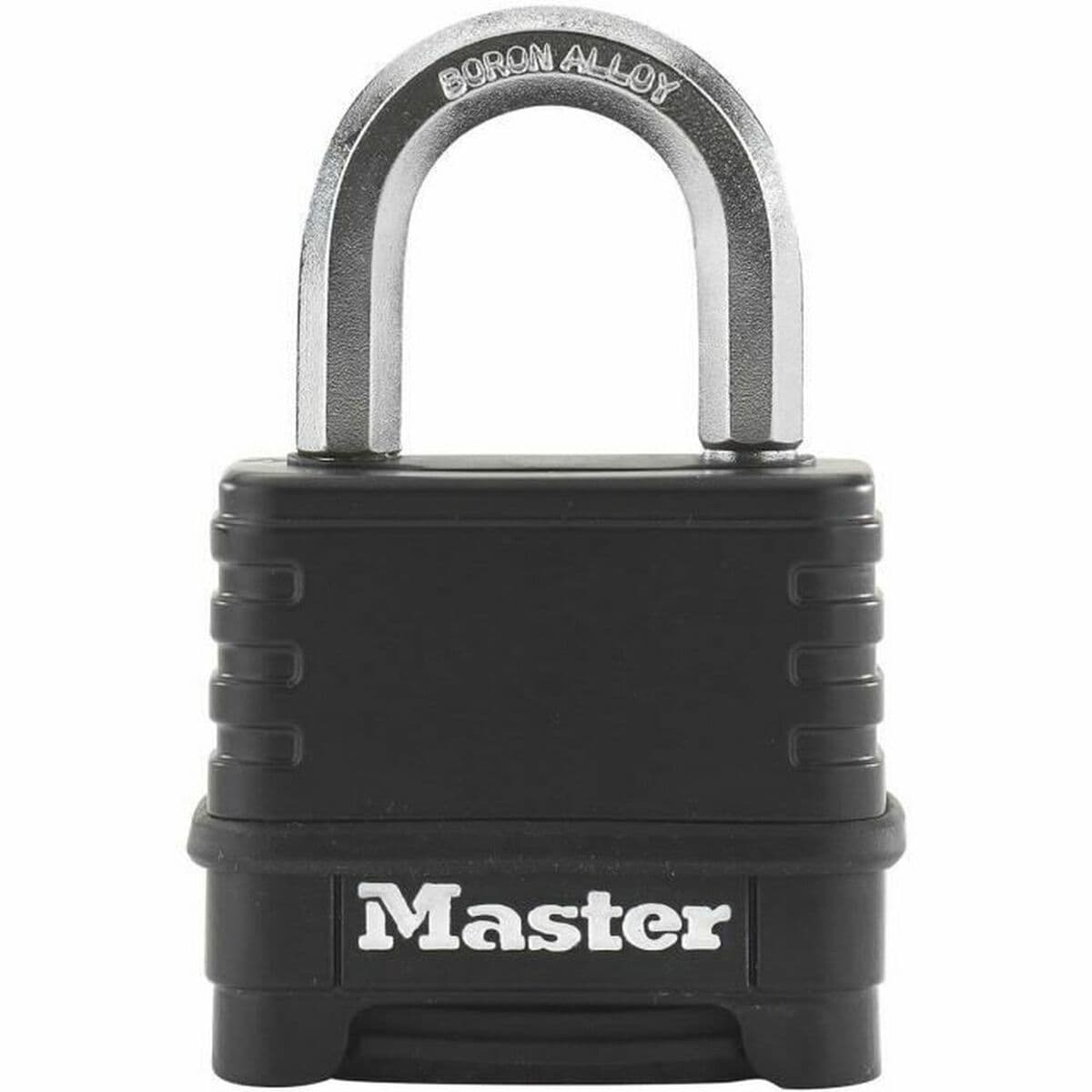 Master Lock M178EURD Zahlen-Vorhängeschloss Stahl Zink Schwarz