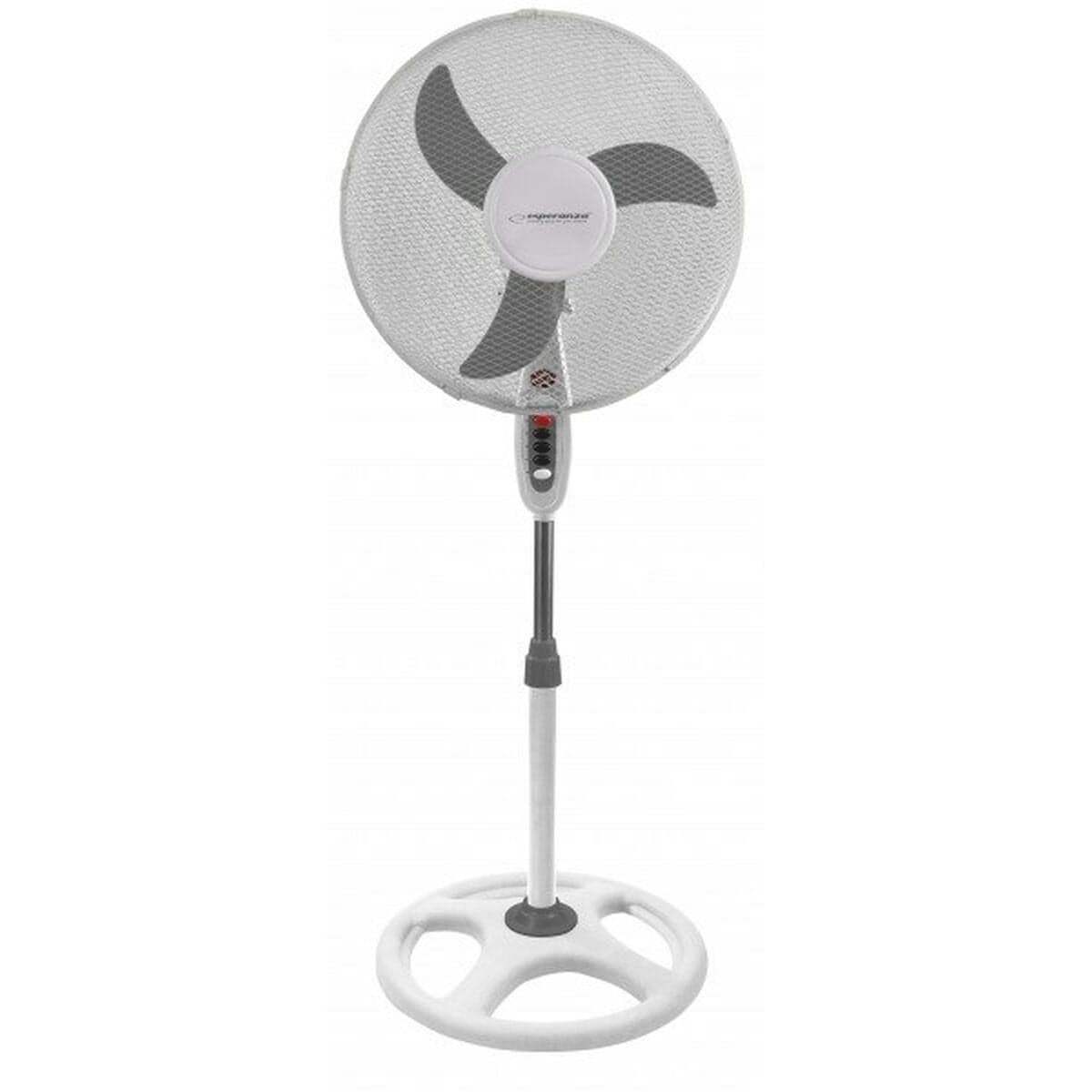 Staande ventilator Esperanza EHF002WE wit grijs 50 W