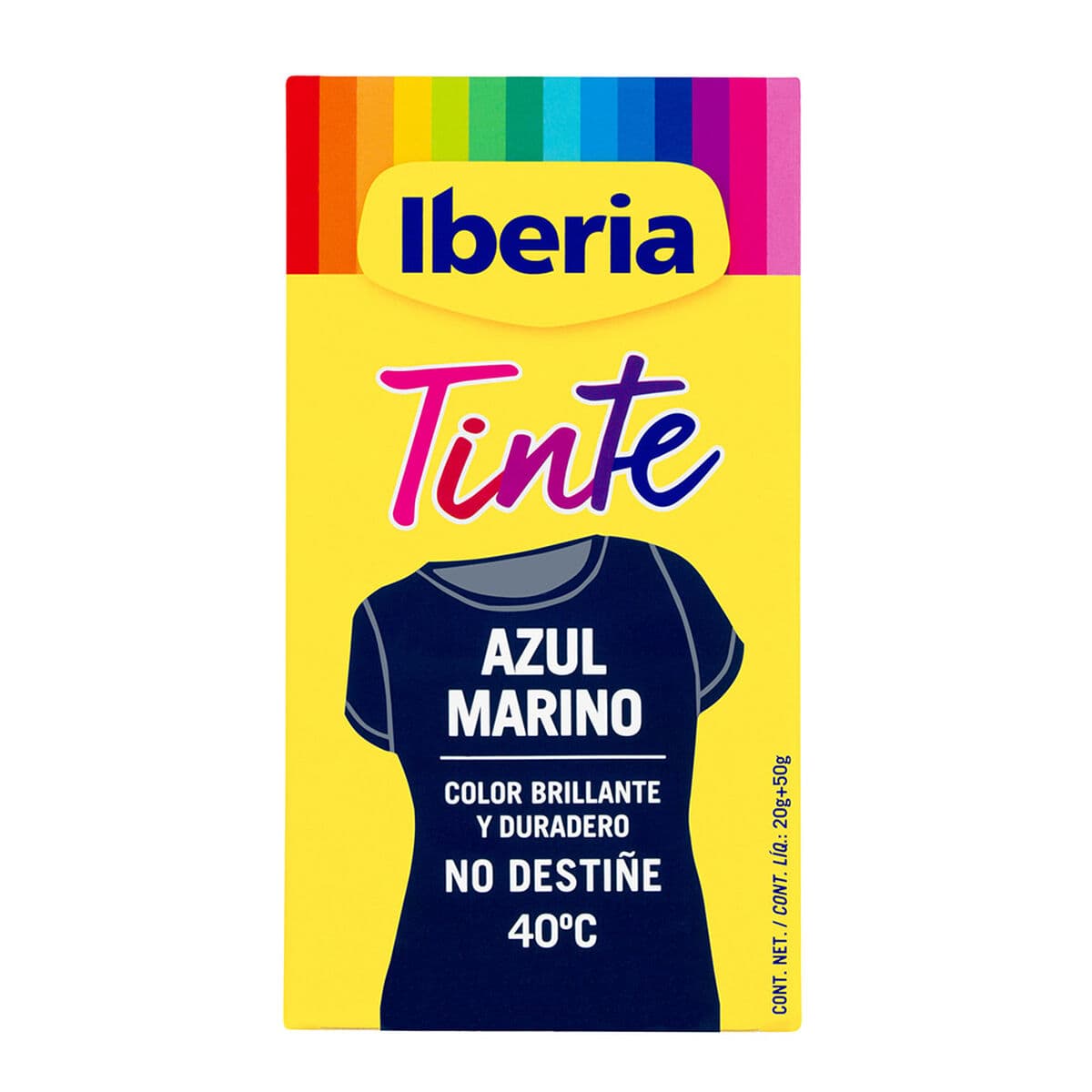 Tintes Iberia Clothes Dye Navy Blue 40º C