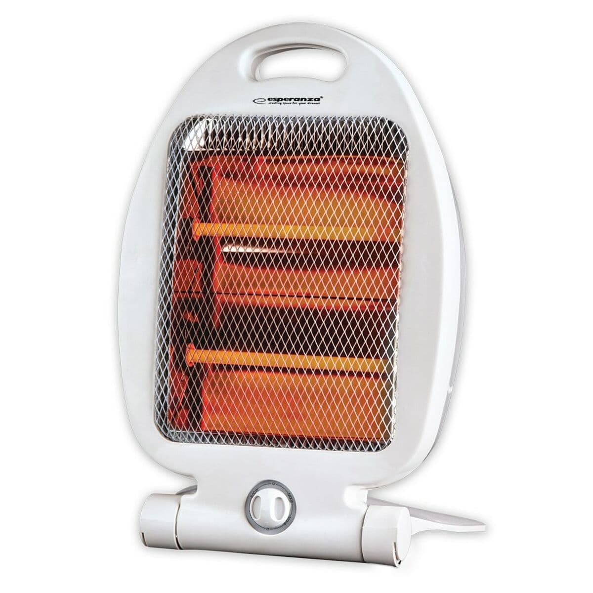Radiateur électrique à quartz Esperanza EHH009 blanc 800 W