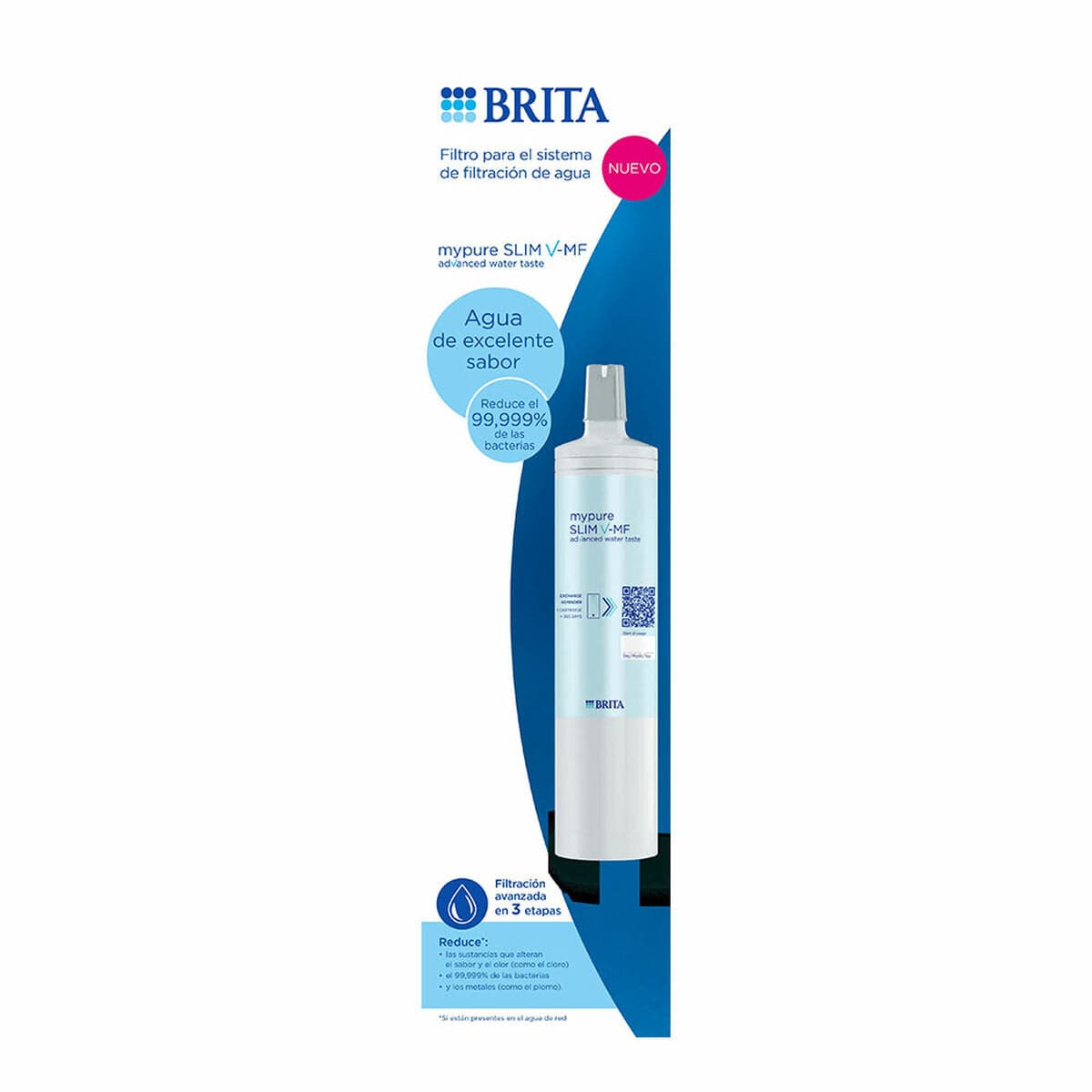 Replacement Water Filter Brita MyPure Slim V-MF 1053237