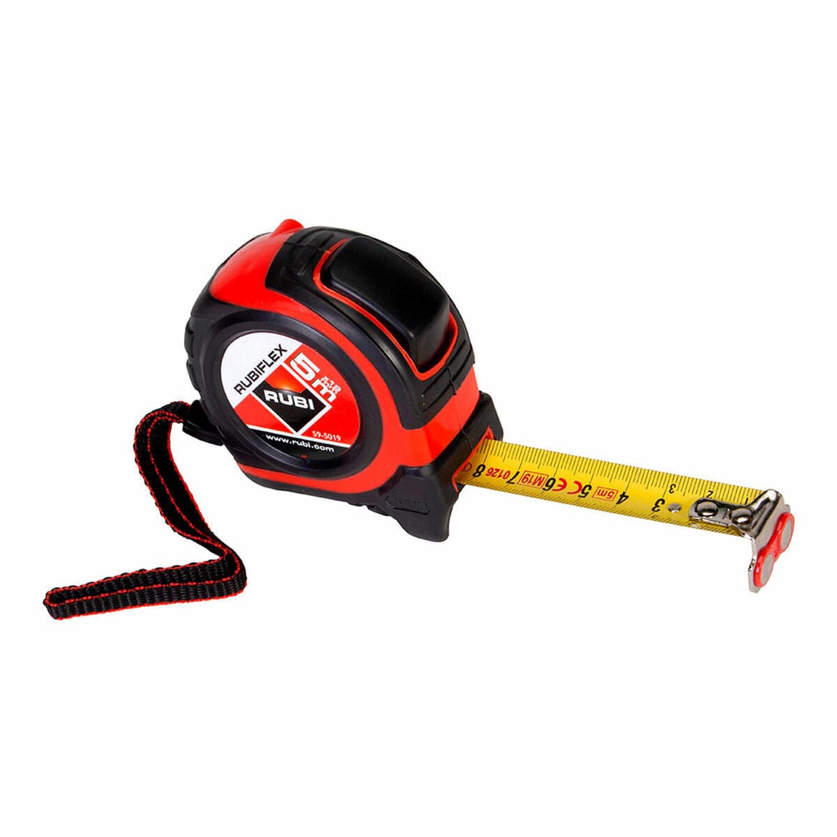 Rubi Rubiflex tape measure 5 m x 19 mm Plastic