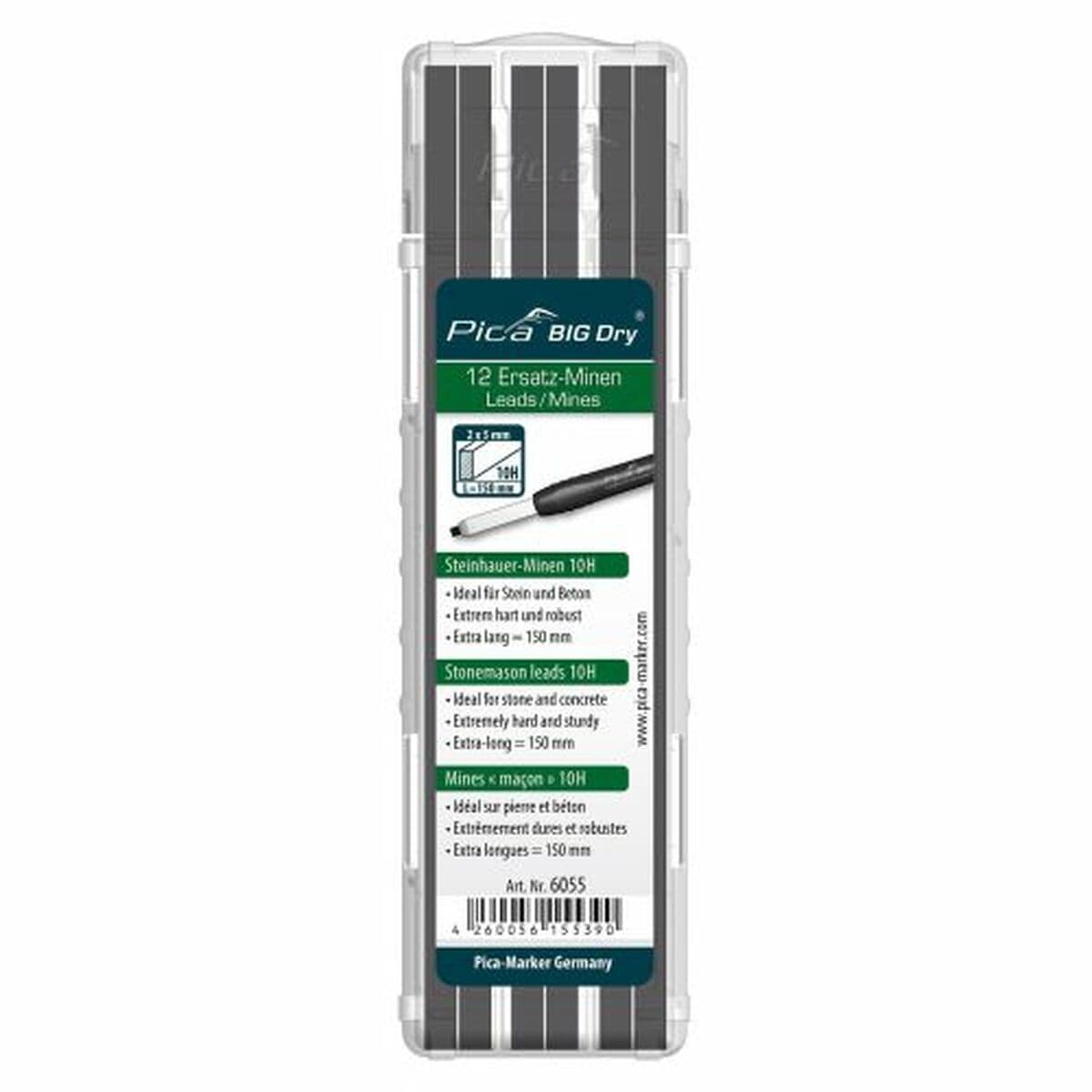 Bleistiftminen Pica Builder Graphit