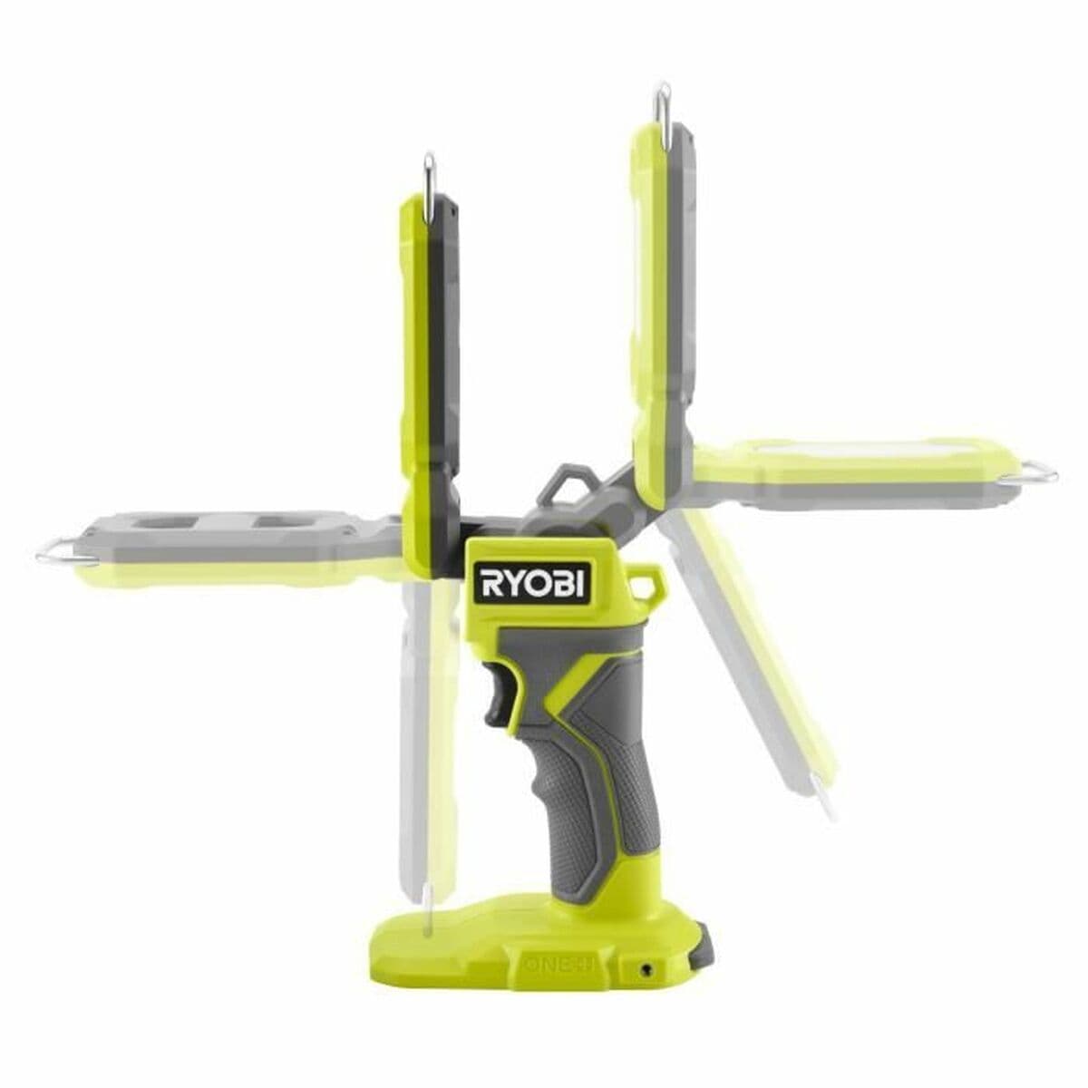 LED Zaklamp Ryobi 100 Lm Groen Grijs