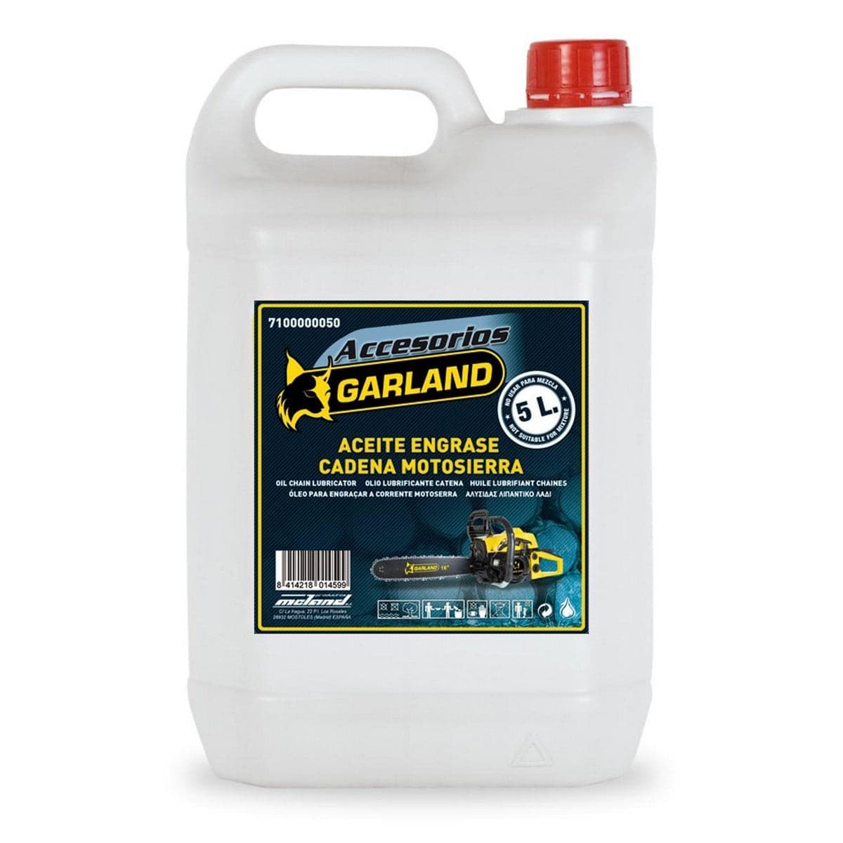 Chainsaw Oil Garland Bottle 5 L