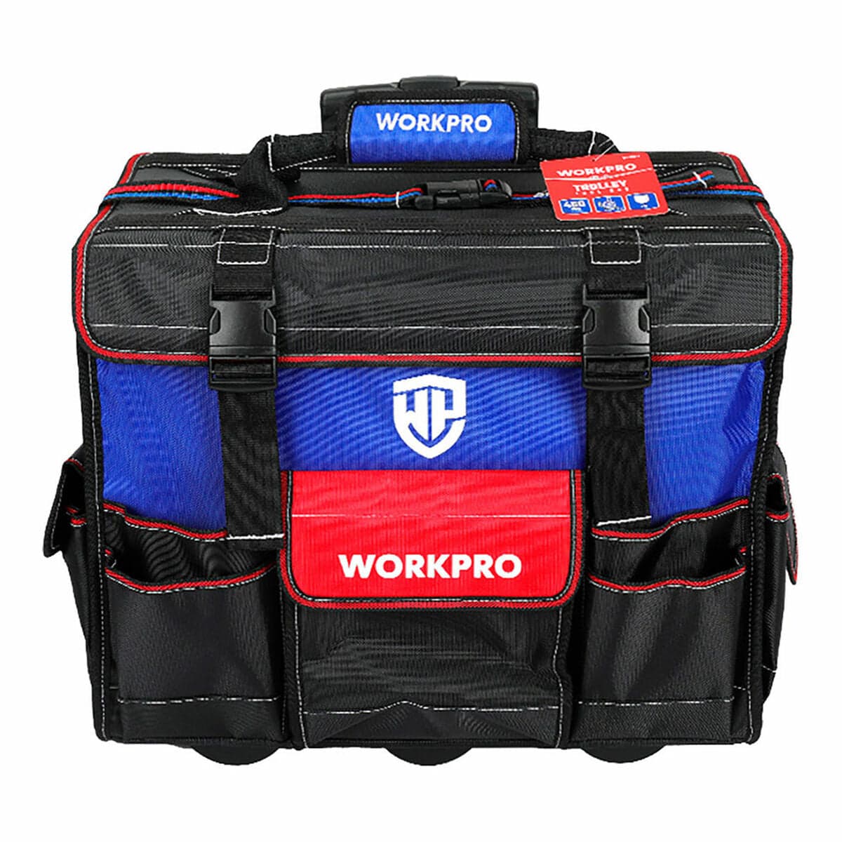 Workpro Gereedschapstas Polyester Blauw Zwart Rood