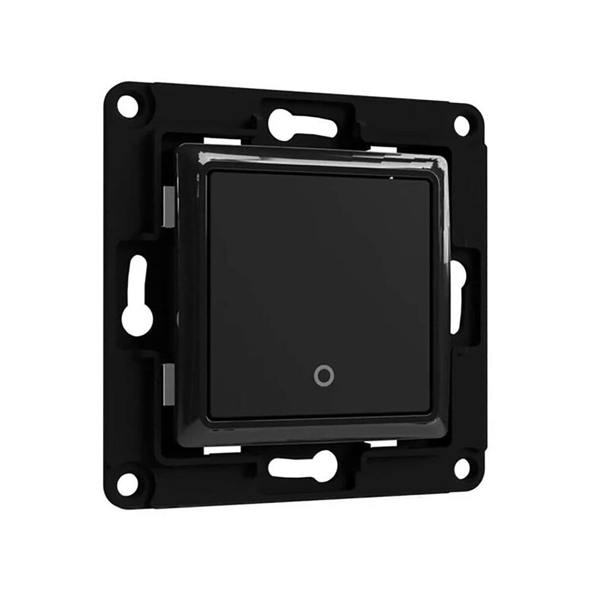 Shelly WALL SWITH 1 BLACK Light Switch - Black